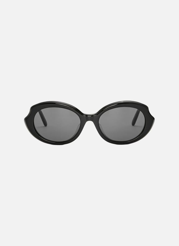 Lunettes de soleil fines Mini Oval Slim Noir by LOEWE LOEWE Lunettes de soleil fines Mini Oval Slim Noir