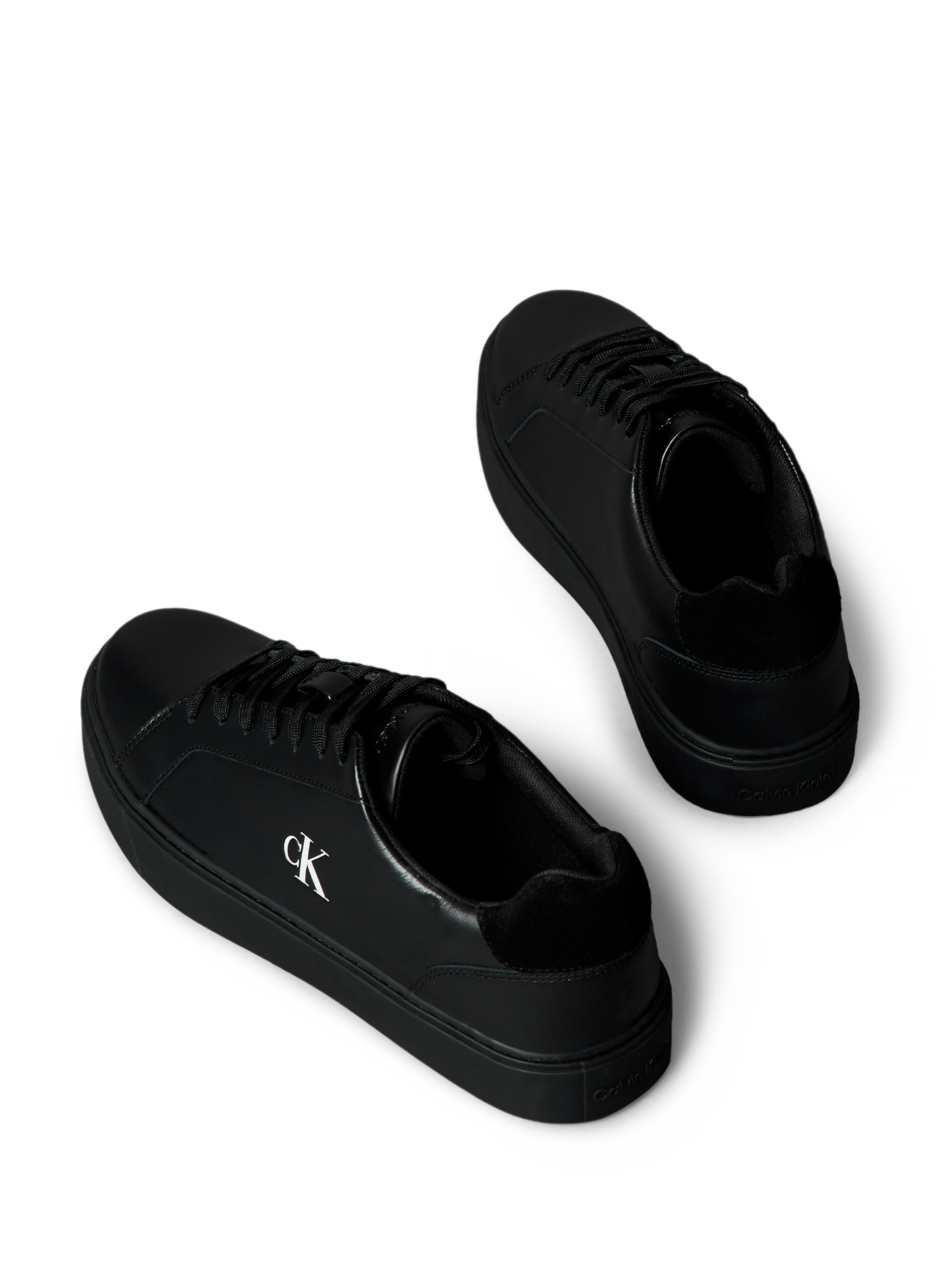 Smooth leather sneakers CALVIN KLEIN Black