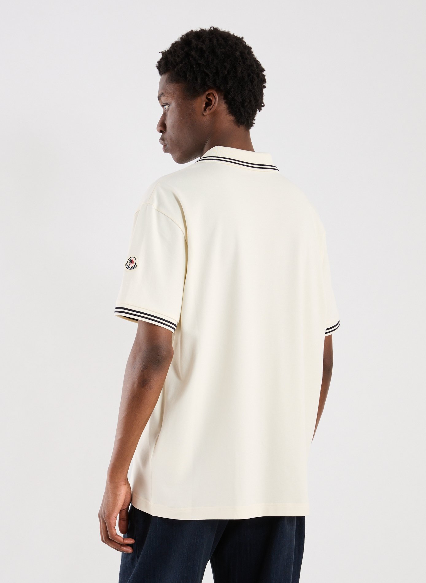  Cotton polo shirt  MONCLER White