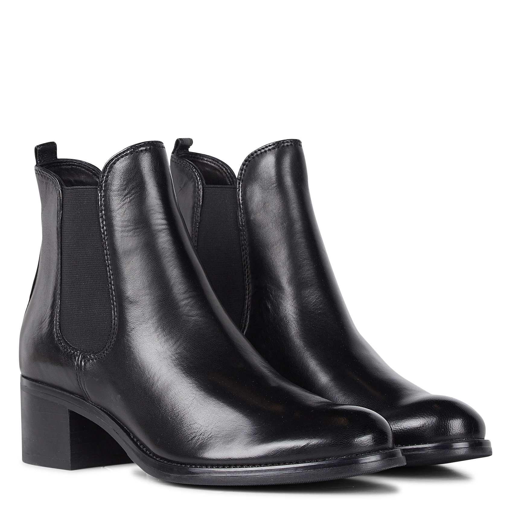 Bottines en cuir calcutto JONAK Noir