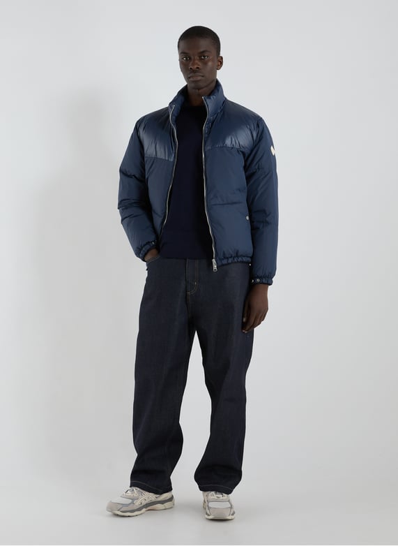 Quilted high-neck jacket | Blue by REPLAY Quilted high-neck jacket Blue