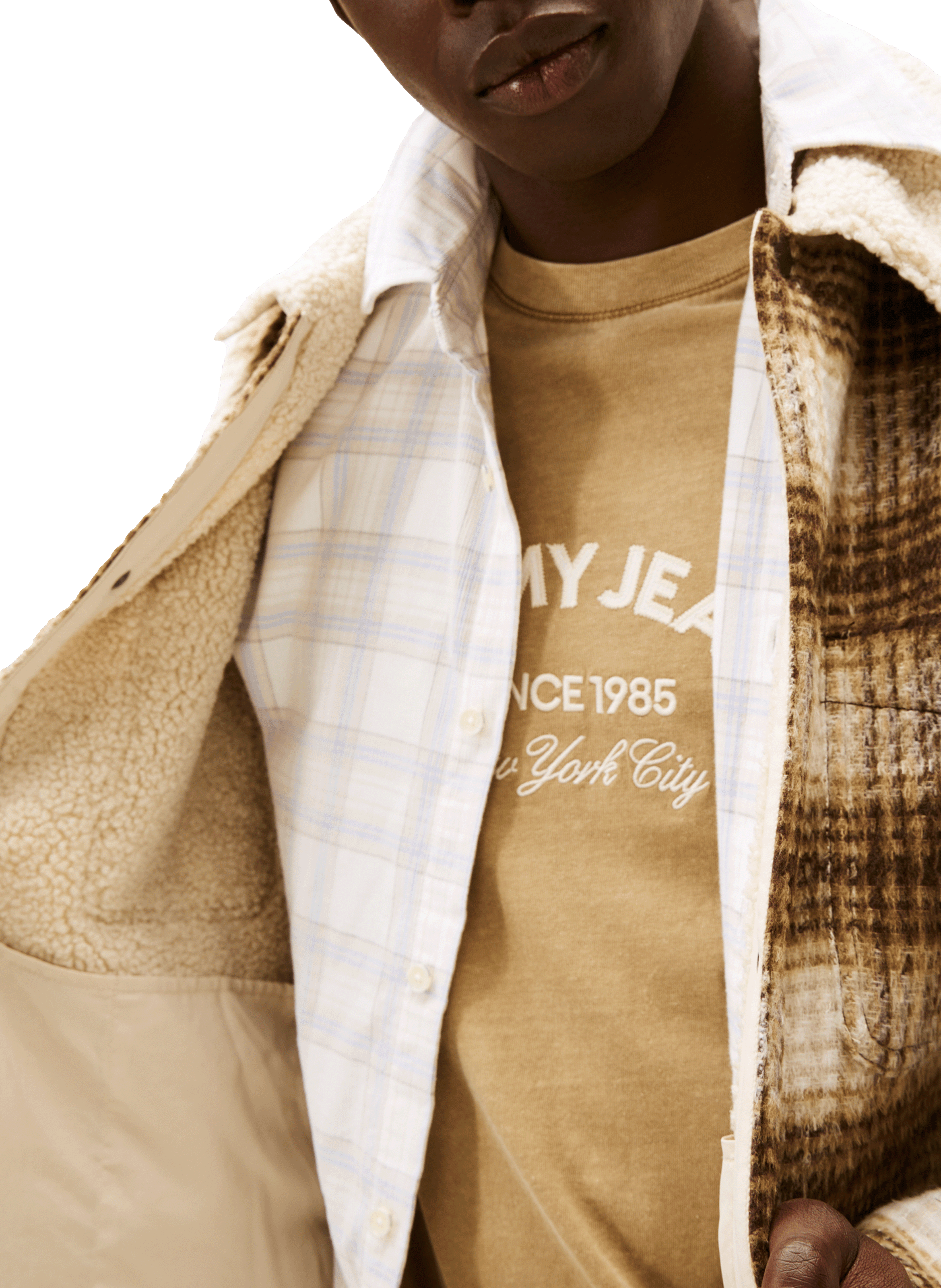 Check overshirt TOMMY HILFIGER Multicolour