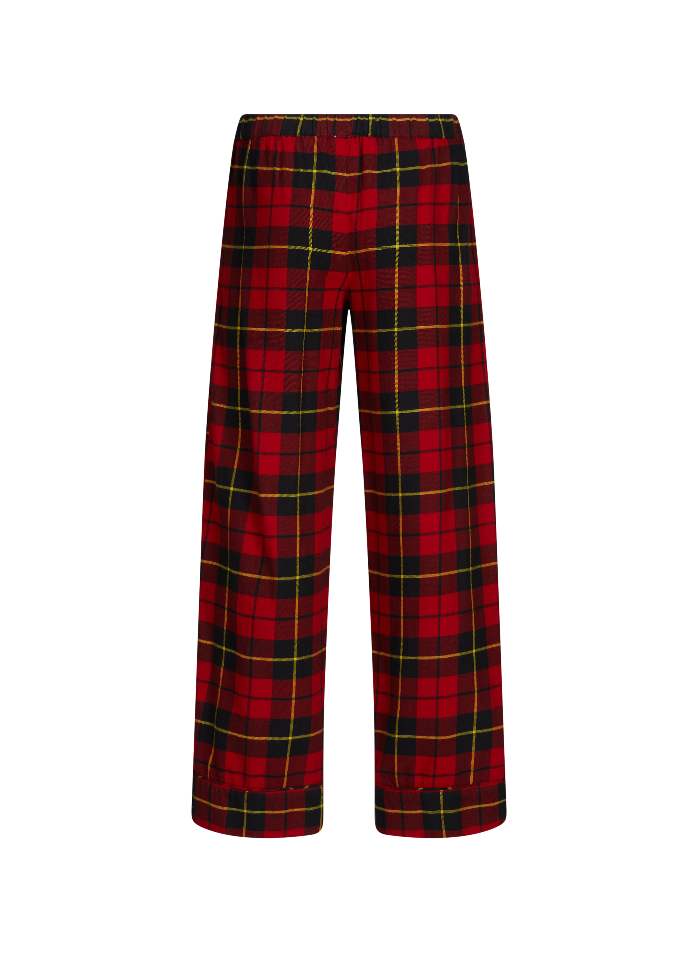 Ensemble pyjama tartan en flanelle de coton POLO RALPH LAUREN Rouge