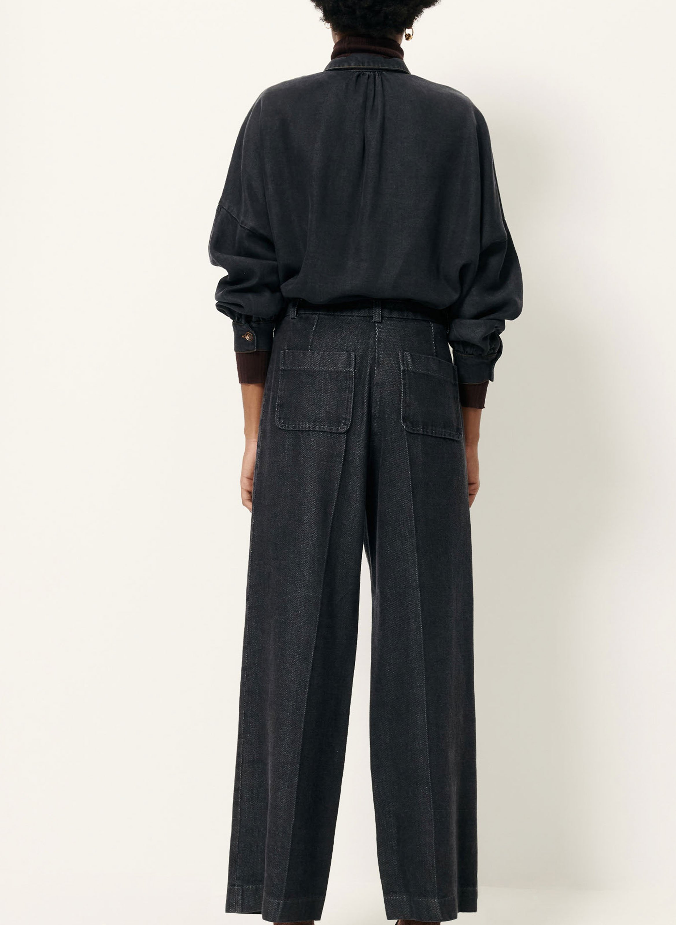 Pantalon droit aldivio SESSUN Gris