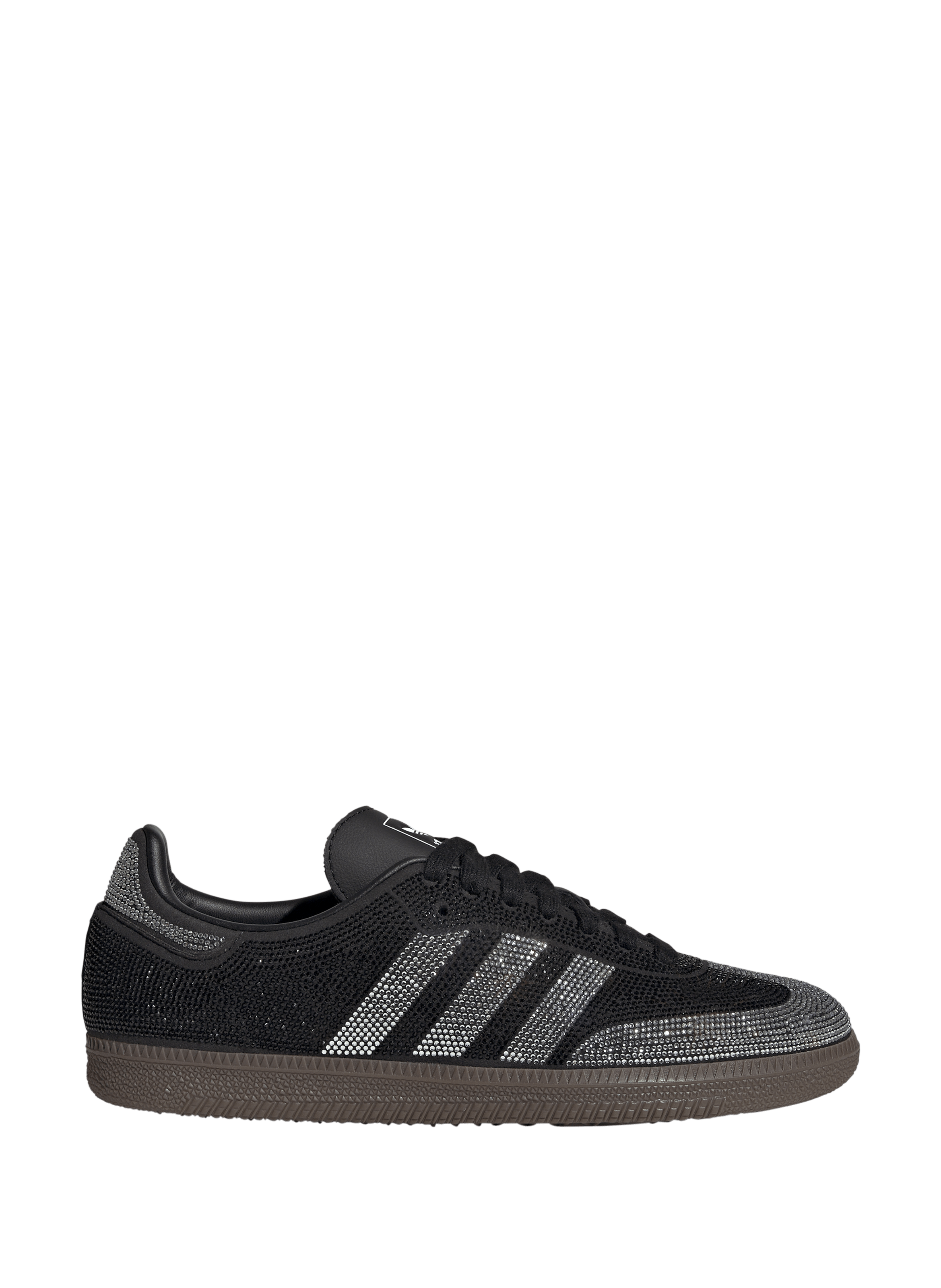 Strass lace-up sneakers ADIDAS Black