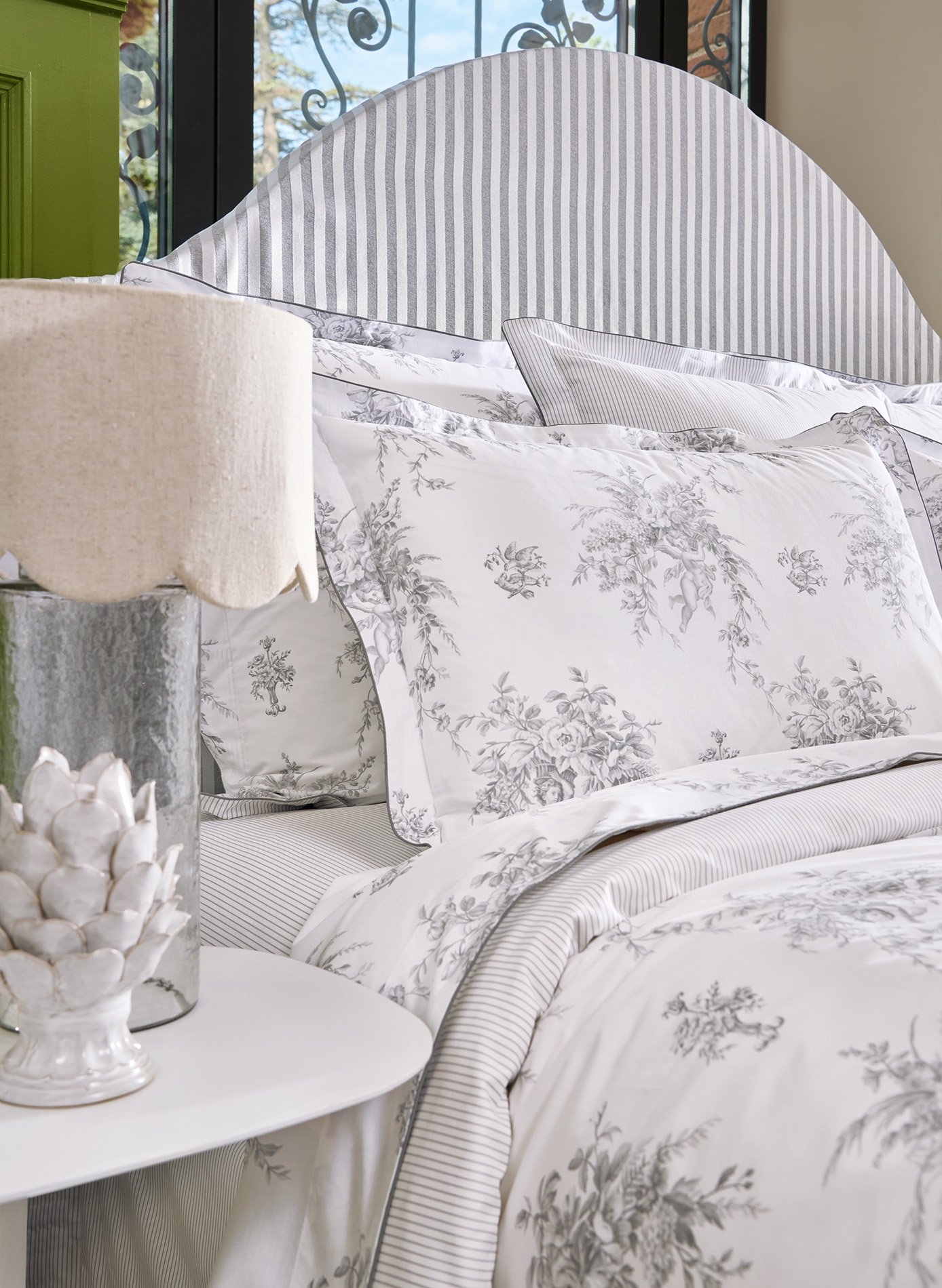 Housse de couette evanescence ANNE DE SOLENE Blanc