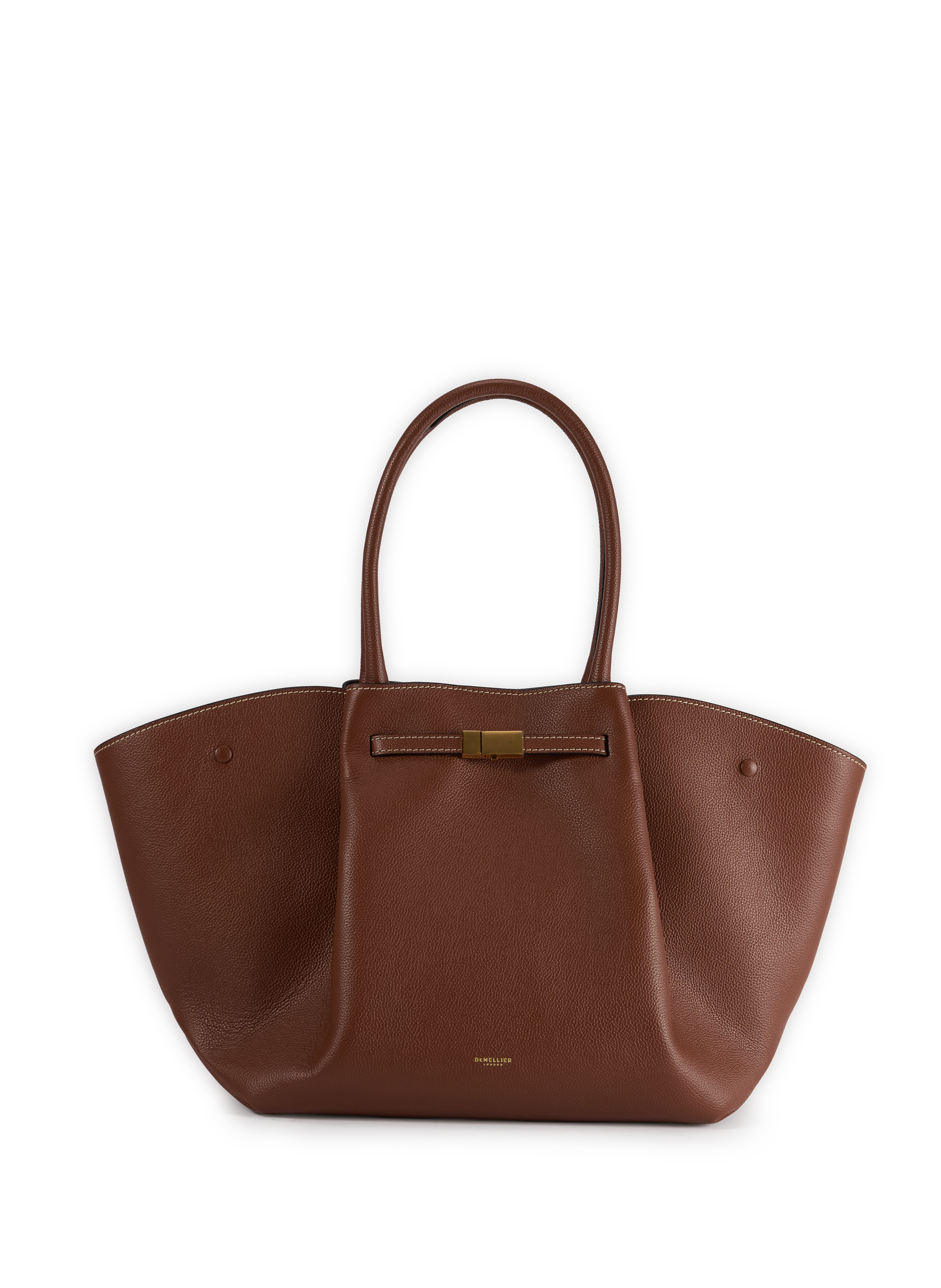 Cleo leather handbag DEMELLIER LONDON Brown