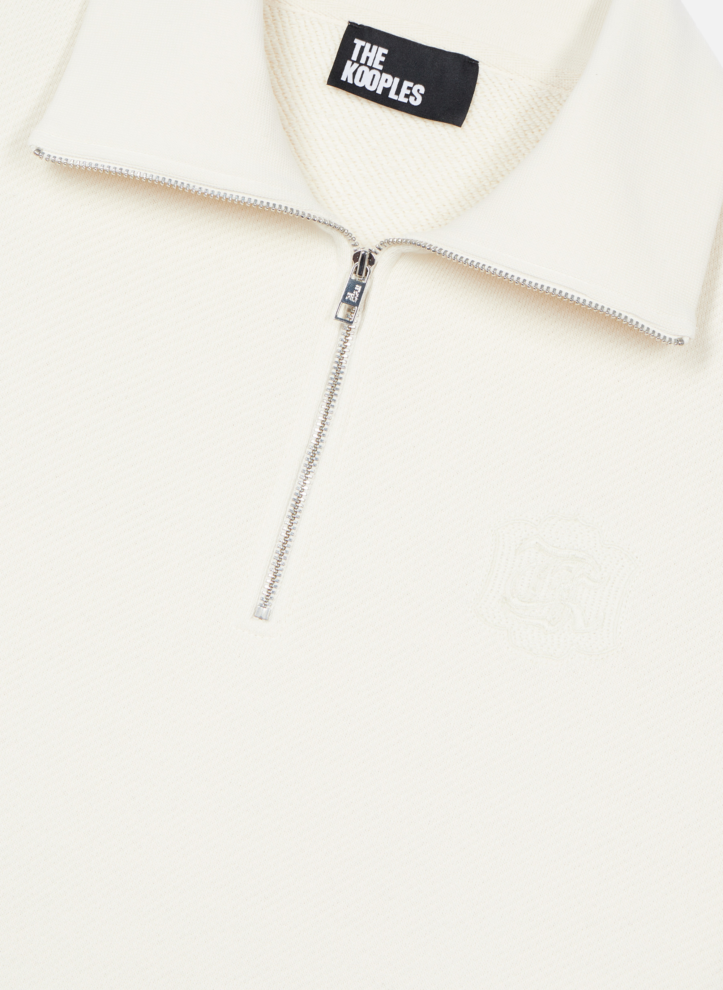 Sweatshirt col camionneur THE KOOPLES Beige