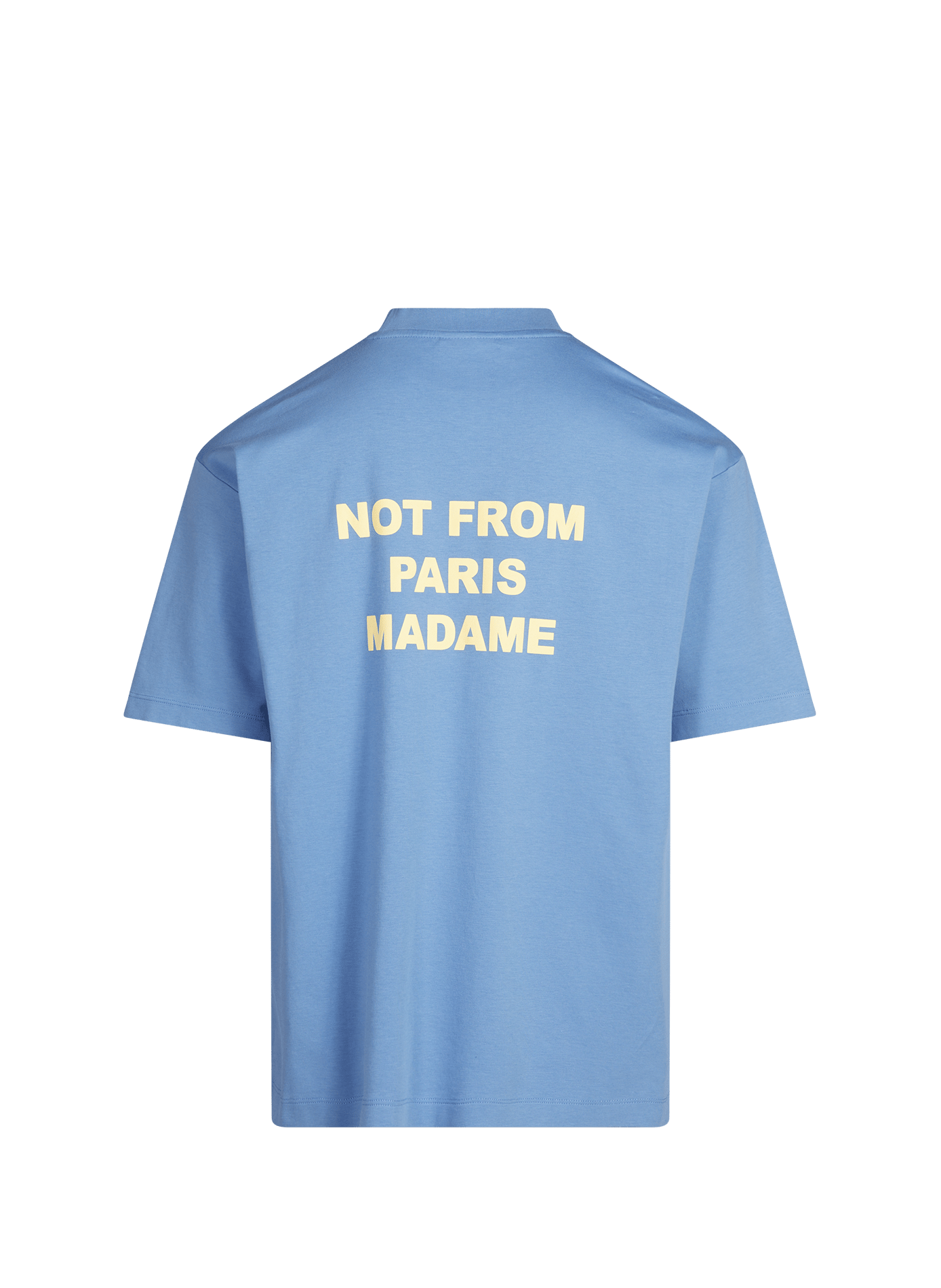 T-shirt en coton DROLE DE MONSIEUR Bleu