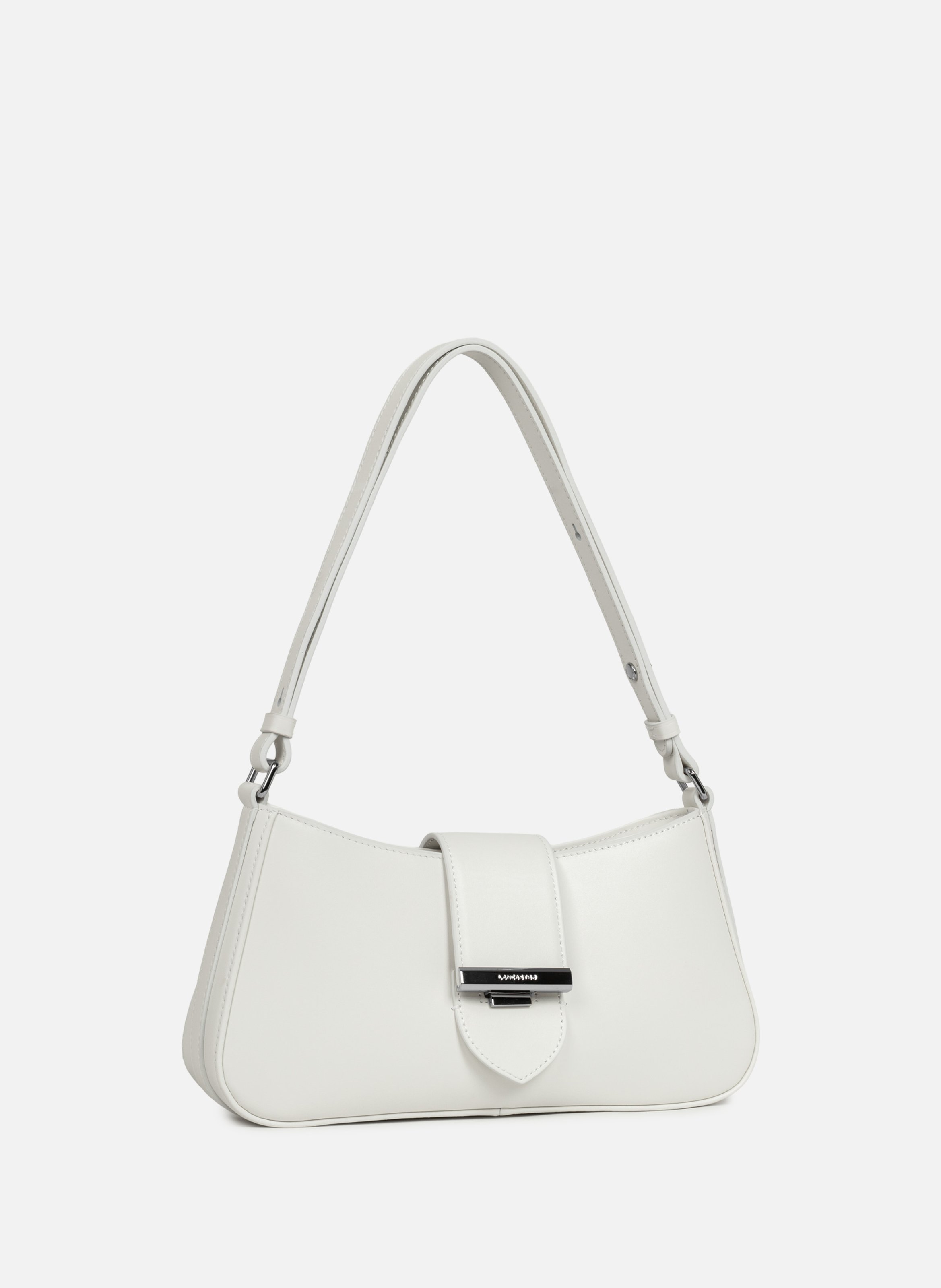M shoulder bag - paris ily LANCASTER White