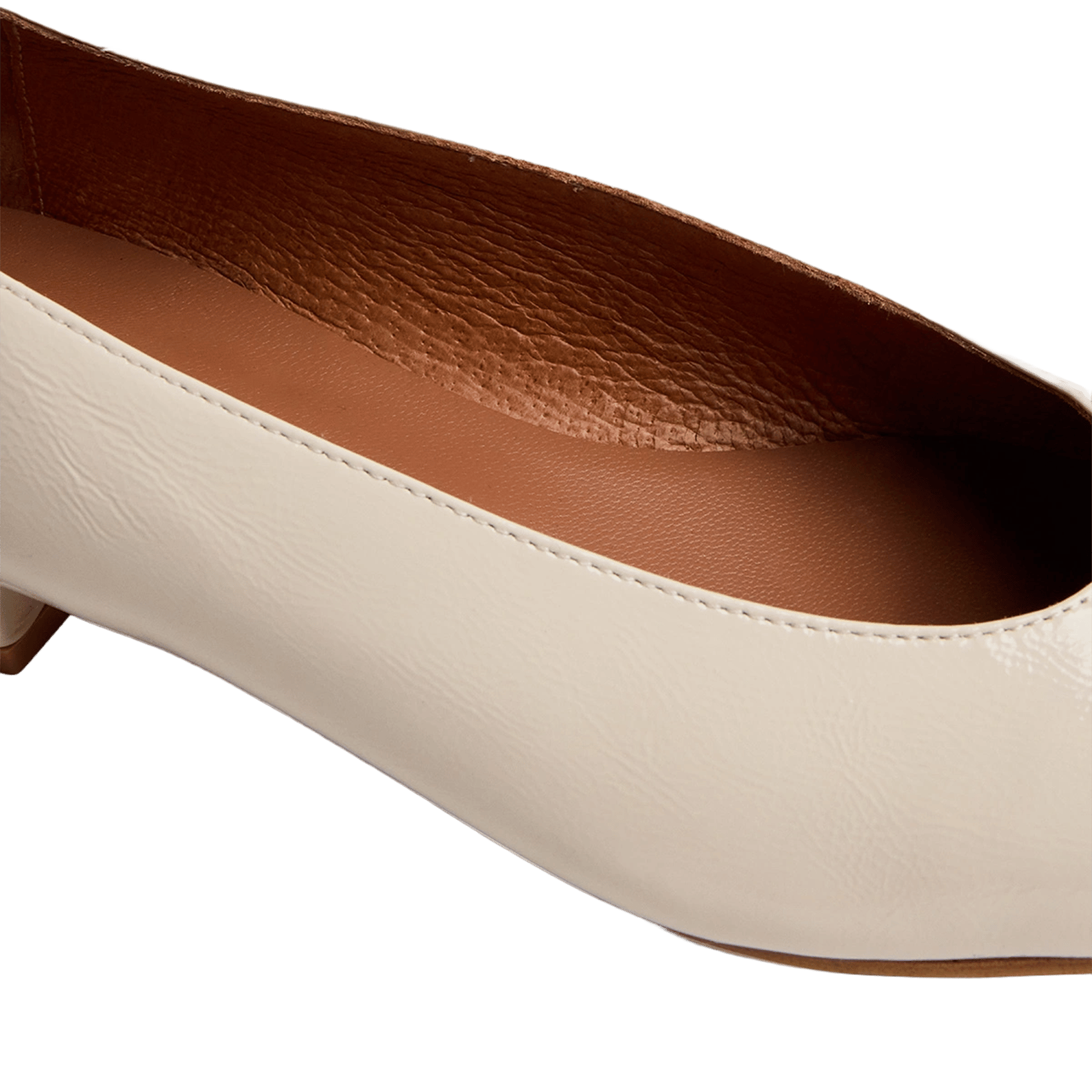 Ballerines en cuir dua JONAK Blanc