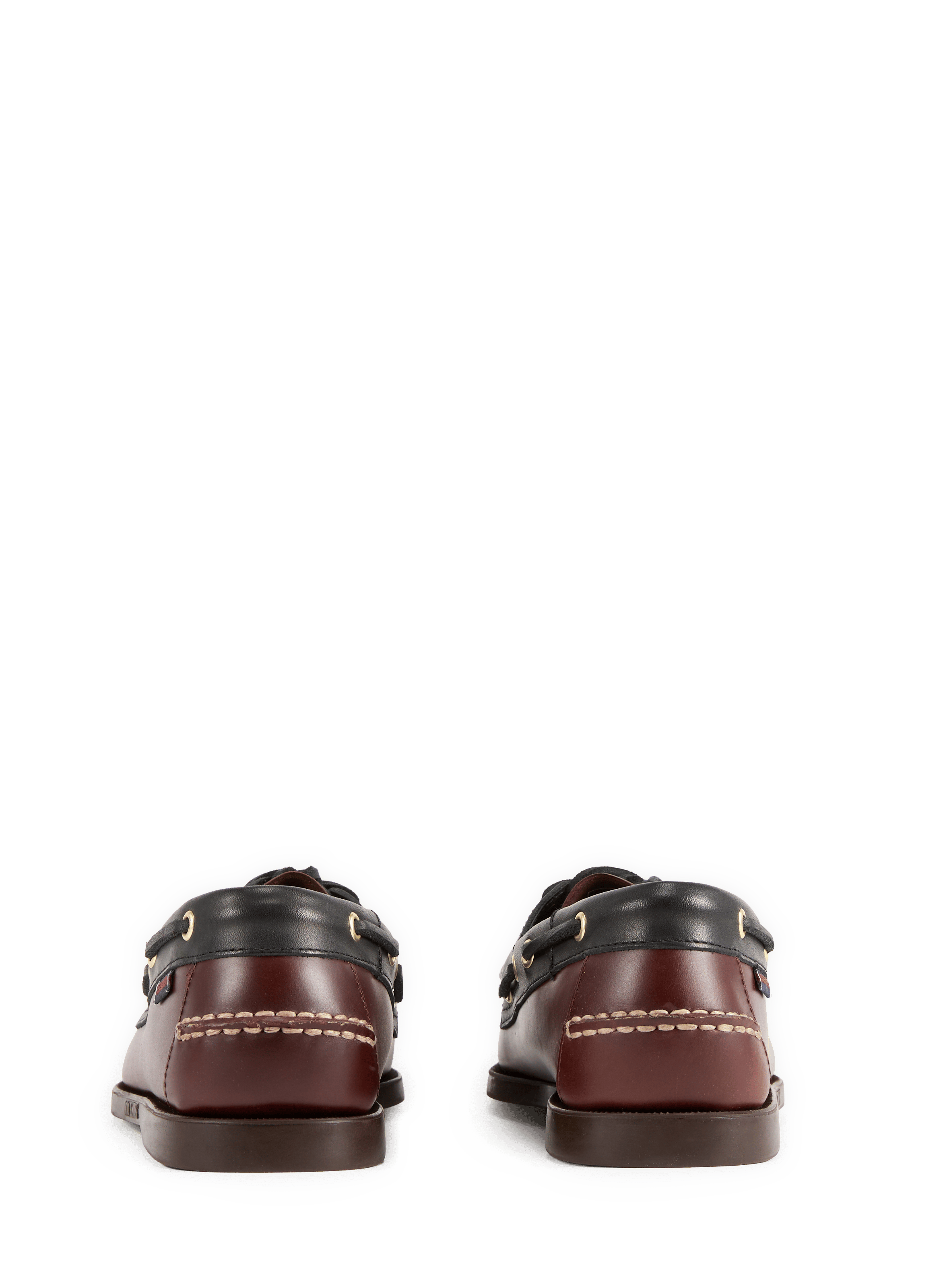 Portland leather boat shoes SEBAGO Multicolour