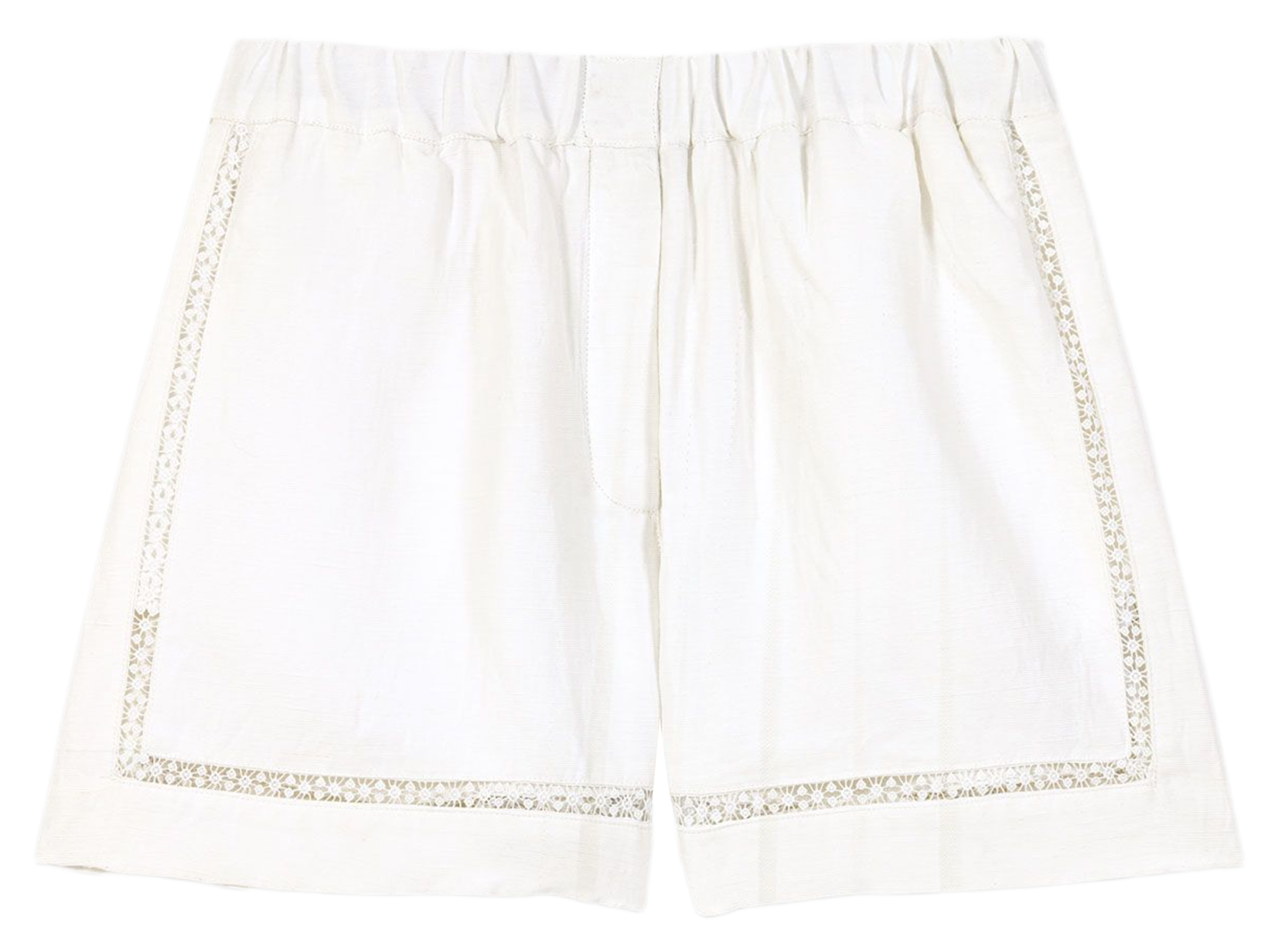 Short droit MAJE Blanc