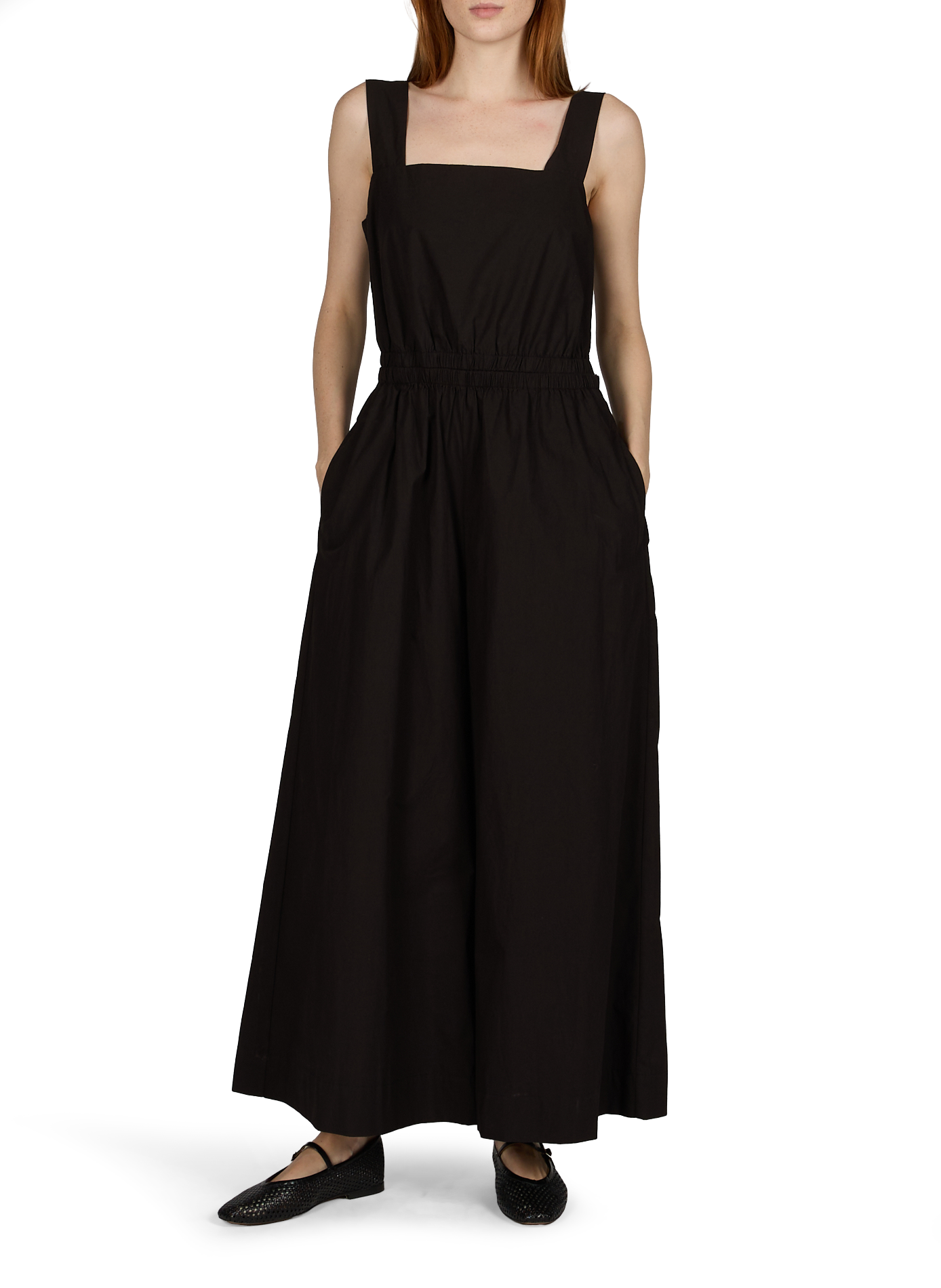 Sylena cotton jumpsuit ARTLOVE Black