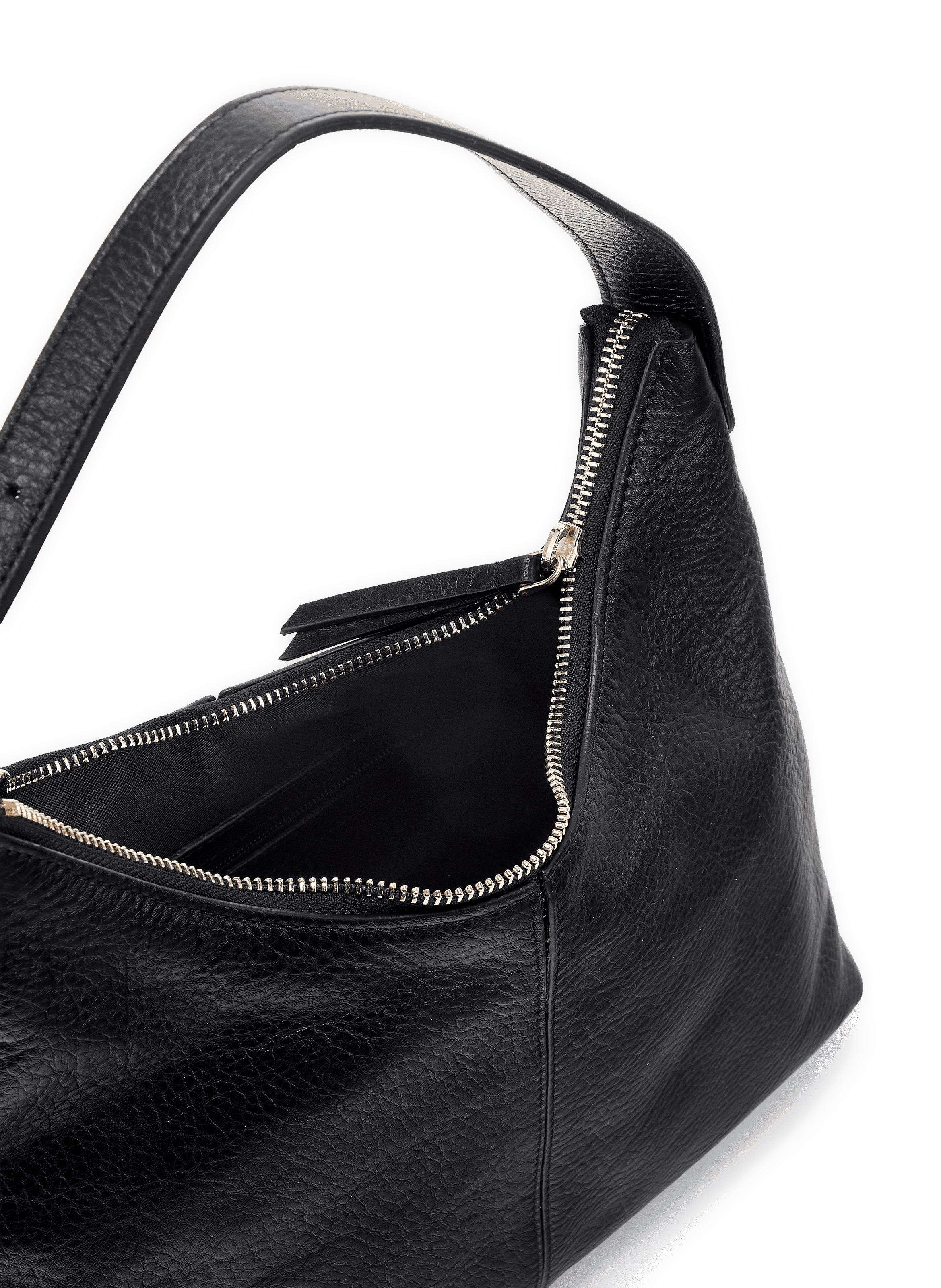 Sac à mains Cara en cuir | Noir SAISON 1865 Femme