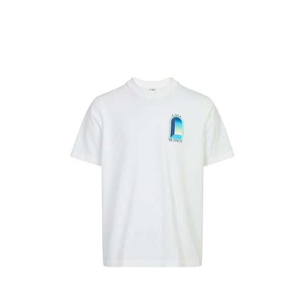 T-shirt L'Arche droit en coton T-shirt L'Arche droit en coton