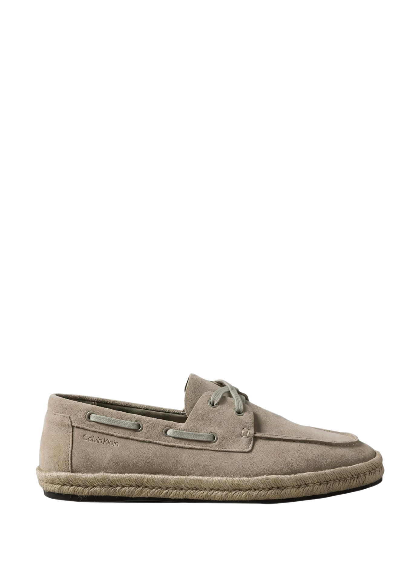 Espadrilles with woven leather soles CALVIN KLEIN Beige
