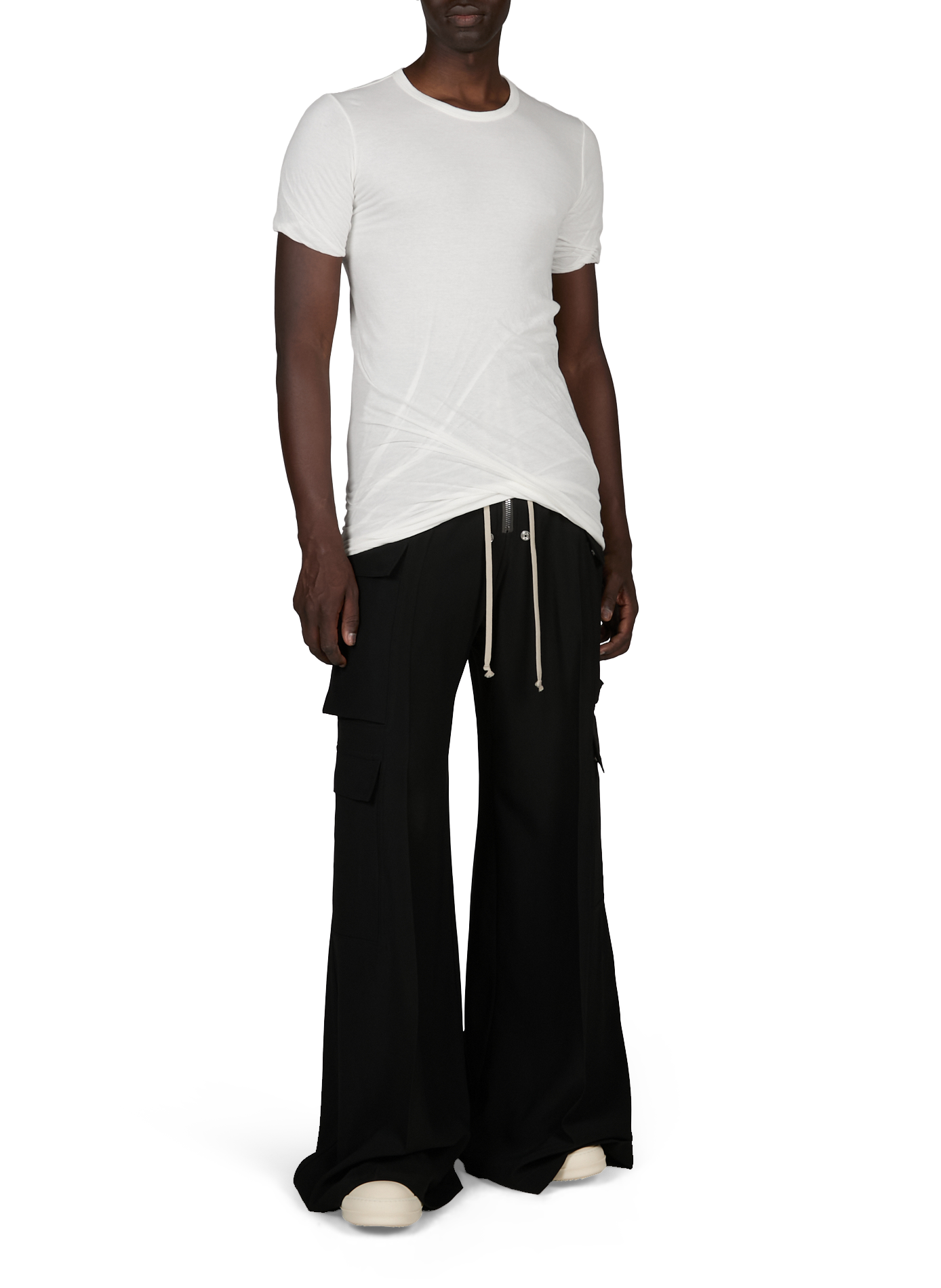 Pantalon large cargo Cargobelas RICK OWENS Noir