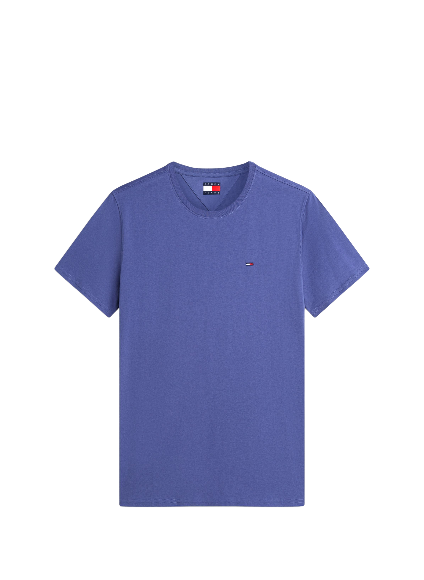 Straight-fit organic cotton T-shirt TOMMY HILFIGER Blue