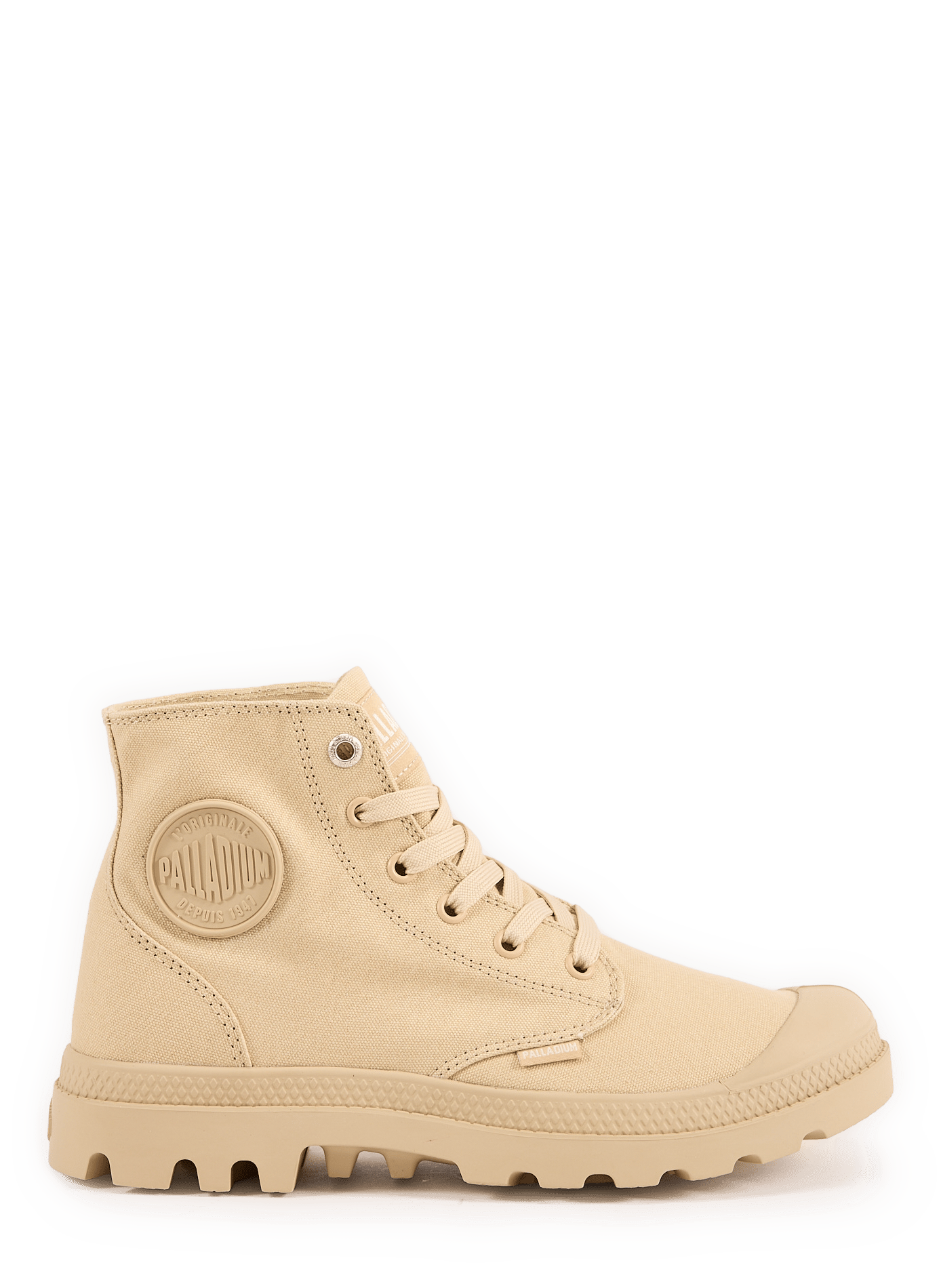 Cotton ankle boots PALLADIUM Beige