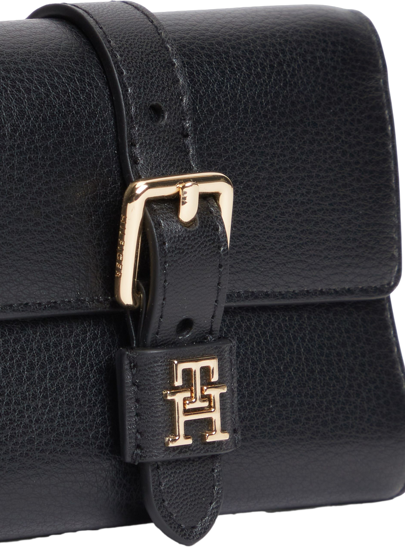 Small plain wallet TOMMY HILFIGER Black