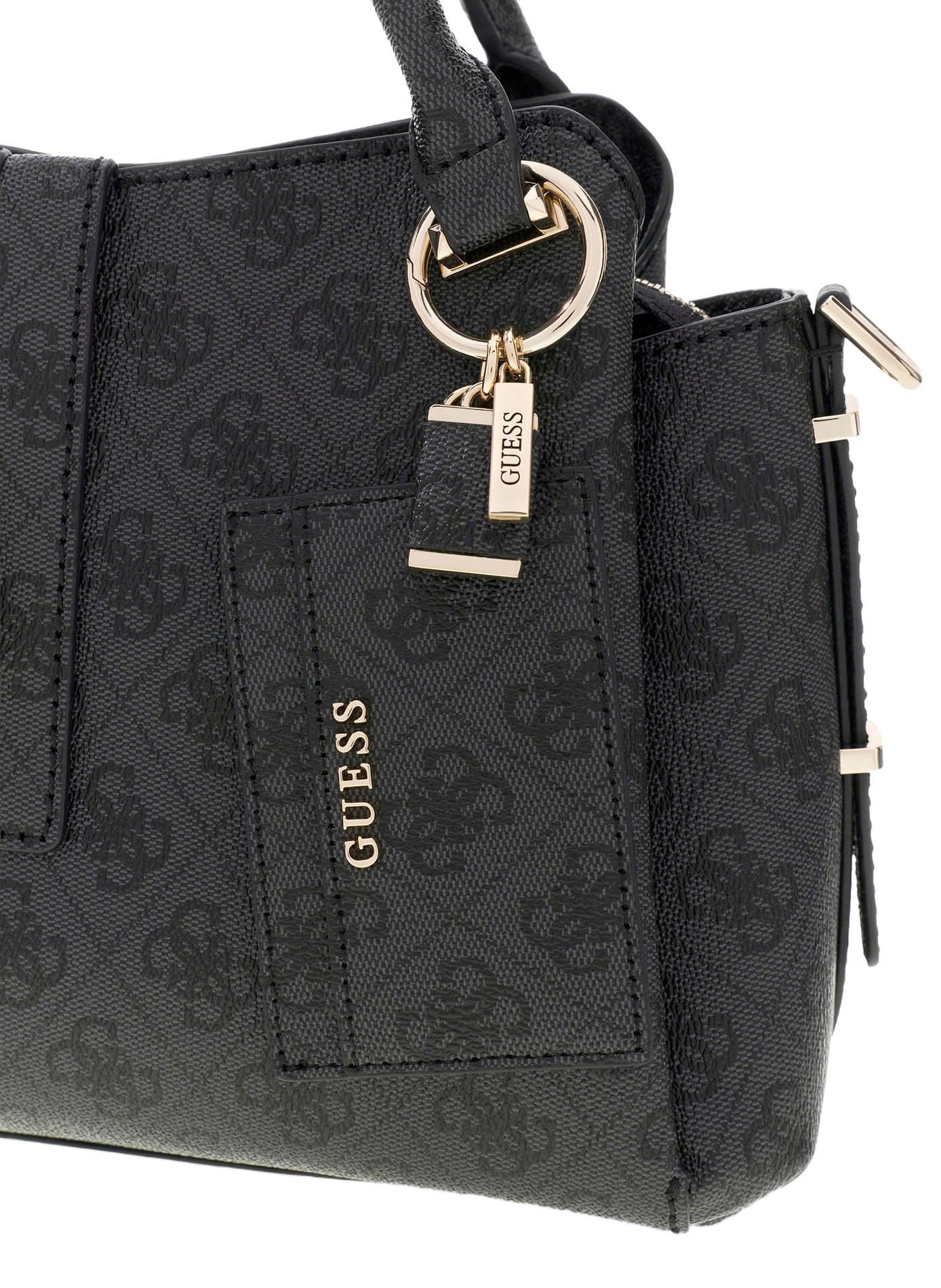 Sac à main imprimé | Noir GUESS Femme