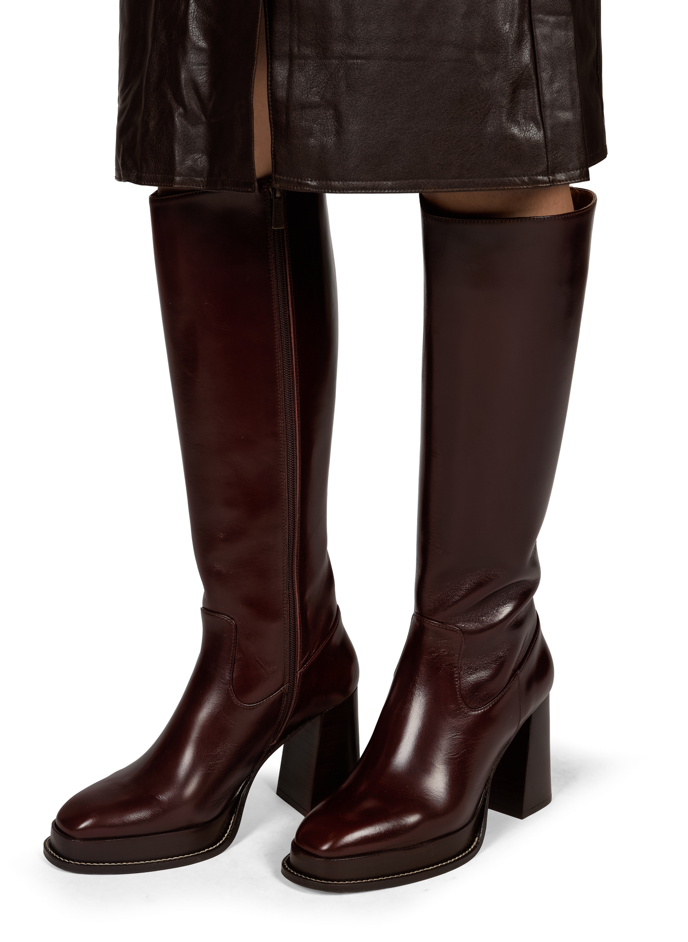 Bottes en cuir BOBBIES Marron