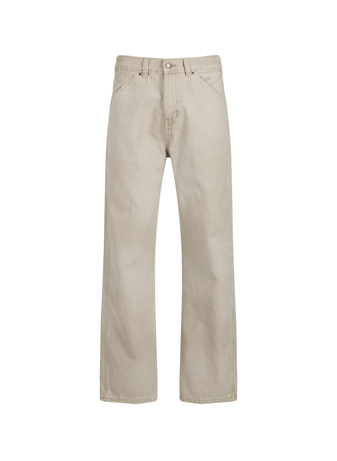Wollhose mit geradem Schnitt DICKIES Beige
