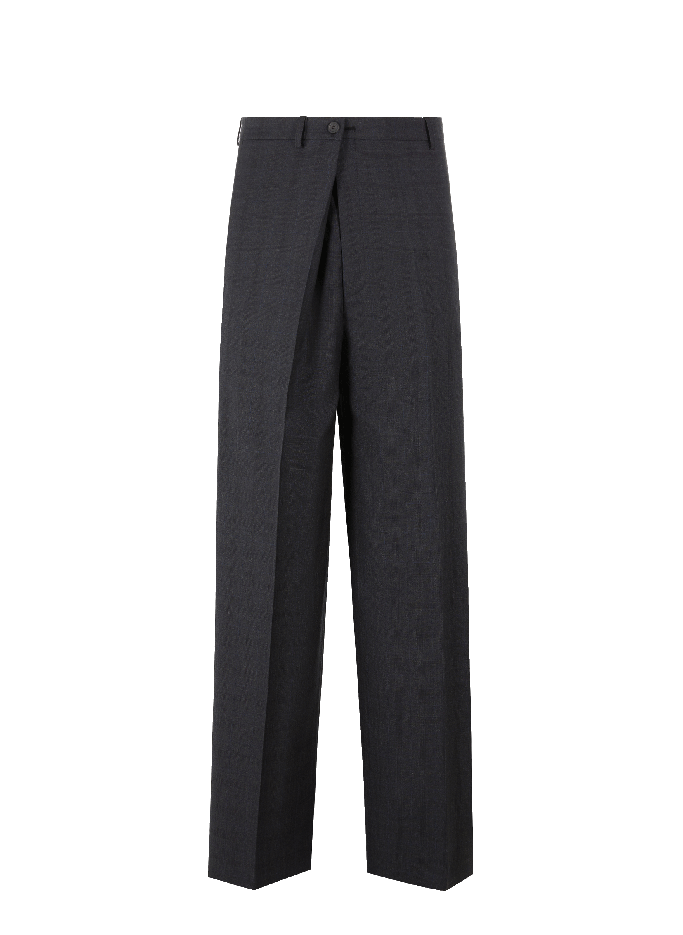 Pantalon large en laine