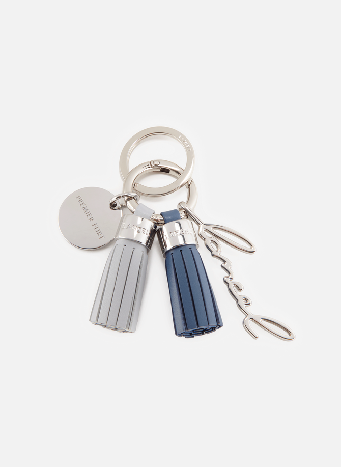 LANCEL Mini-Pompom-Schlüsselanhänger