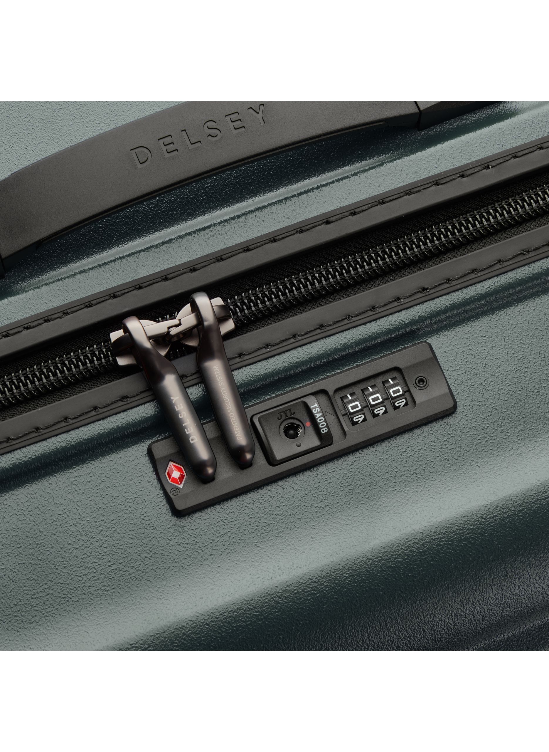 Valise soute rigide taille xxl - turenne 2.0 DELSEY PARIS Vert