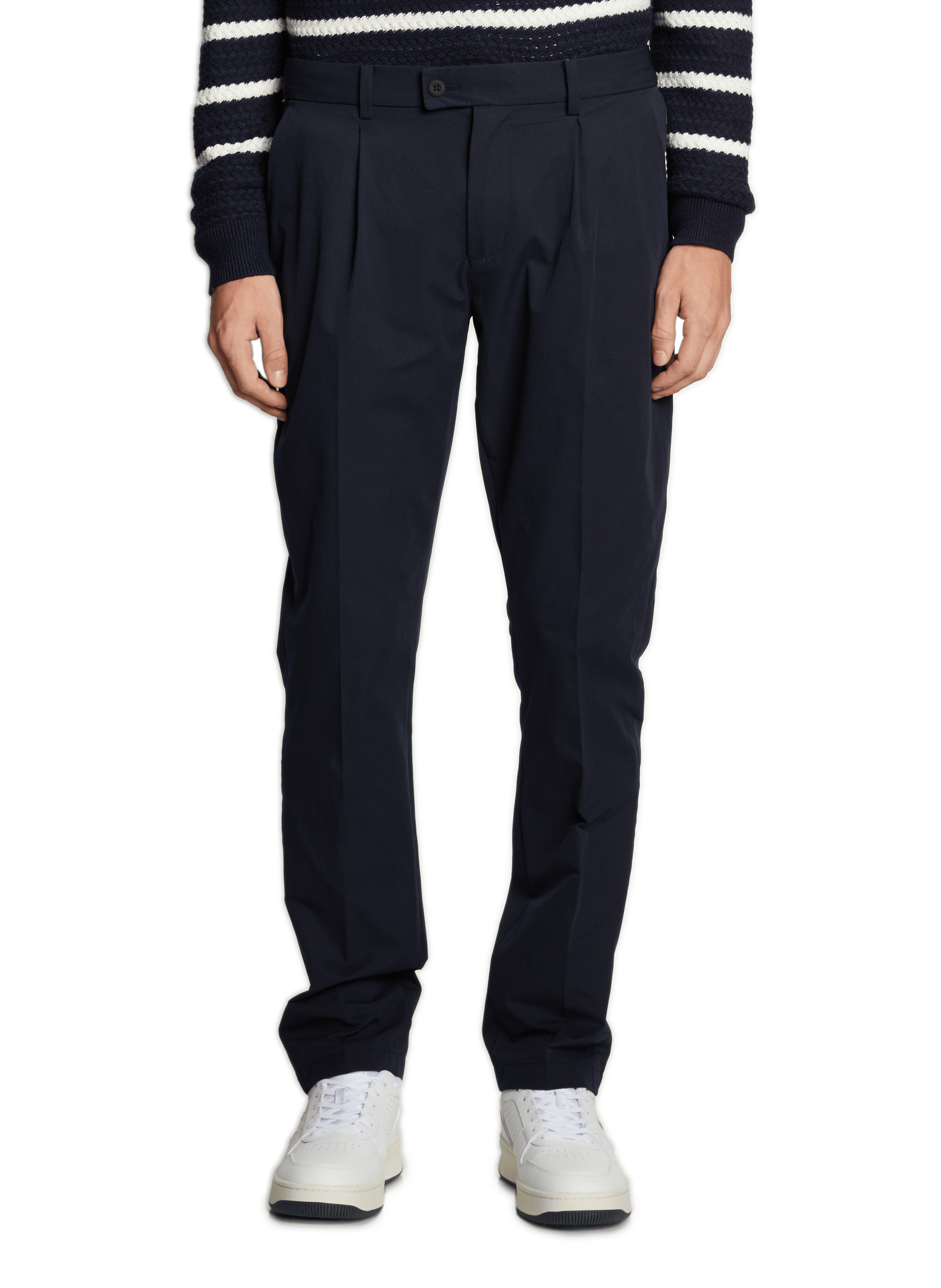 Pantalon uni  TOMMY HILFIGER Bleu