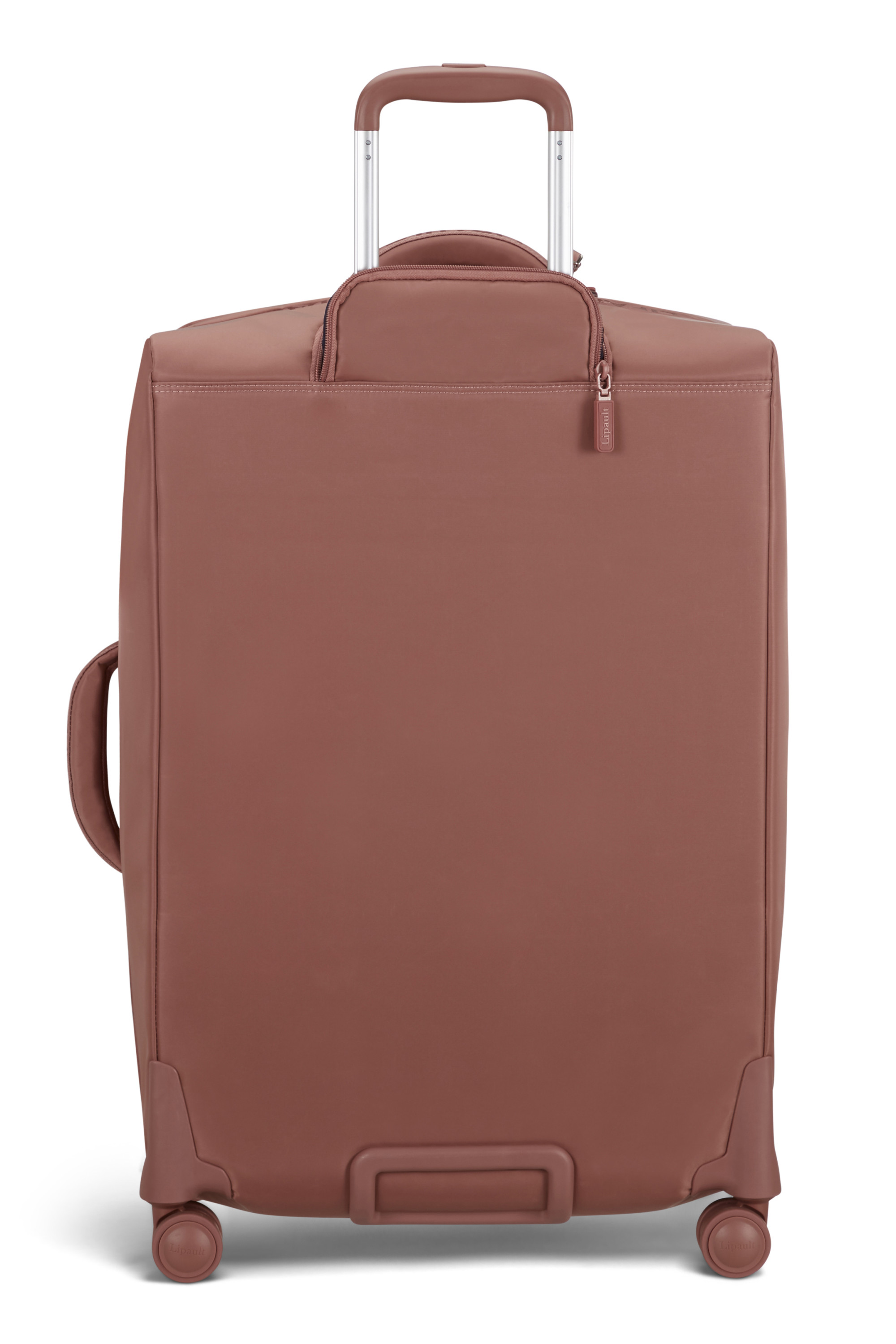 Plume valise 4 roues taille l LIPAULT PARIS Rose