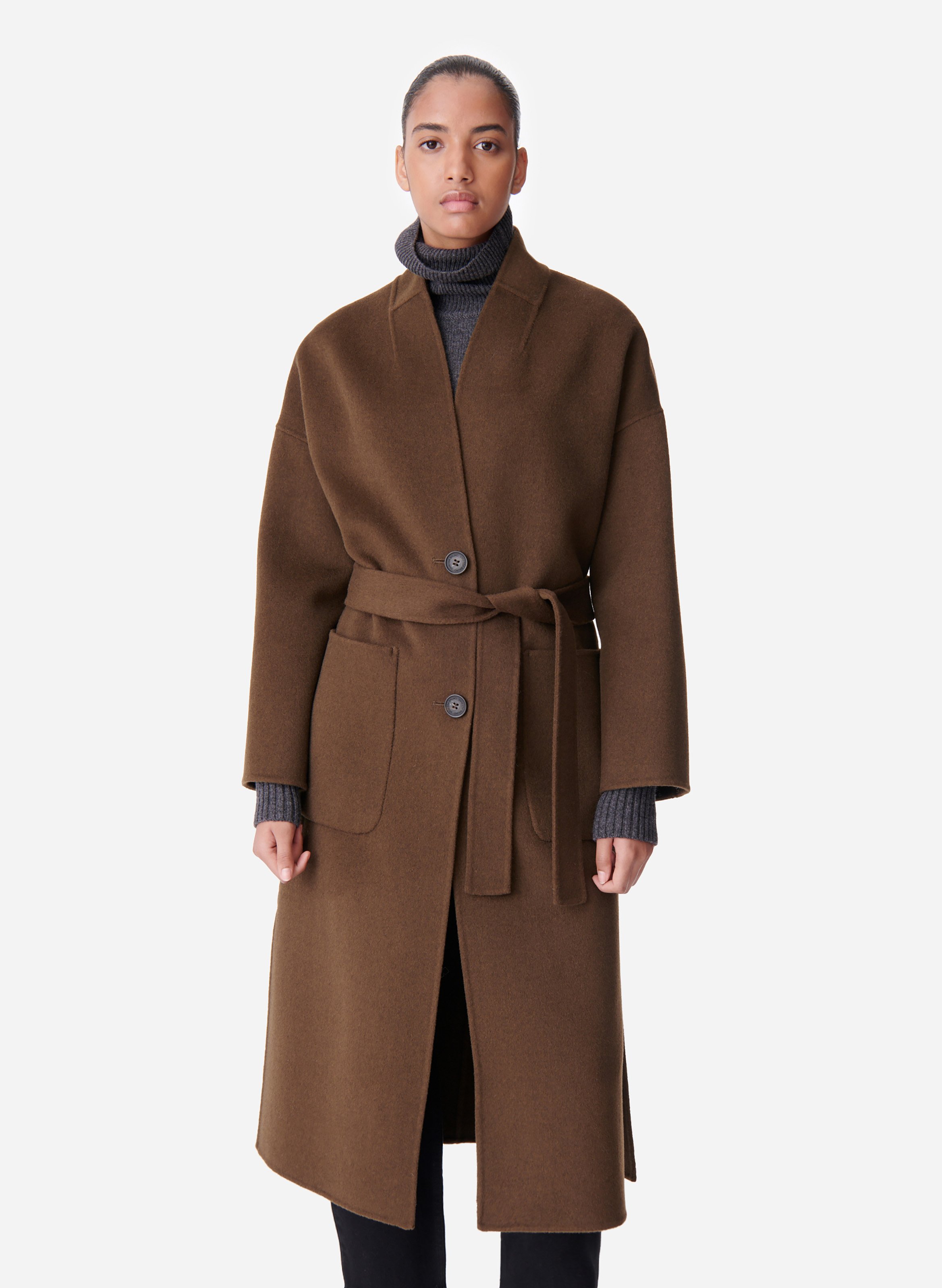 Manteau bachir VANESSA BRUNO Marron