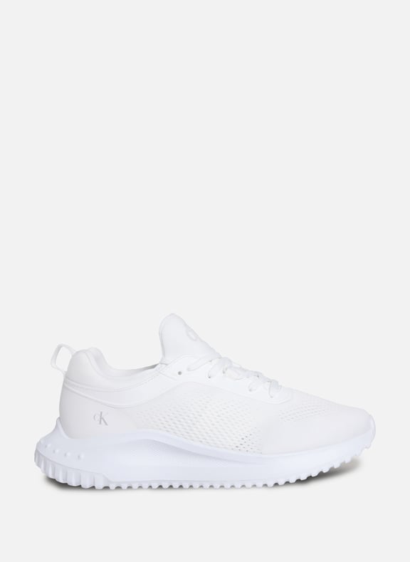 Baskets en maille Lausanne Blanc by CALVIN KLEIN CALVIN KLEIN Baskets en maille Lausanne Blanc