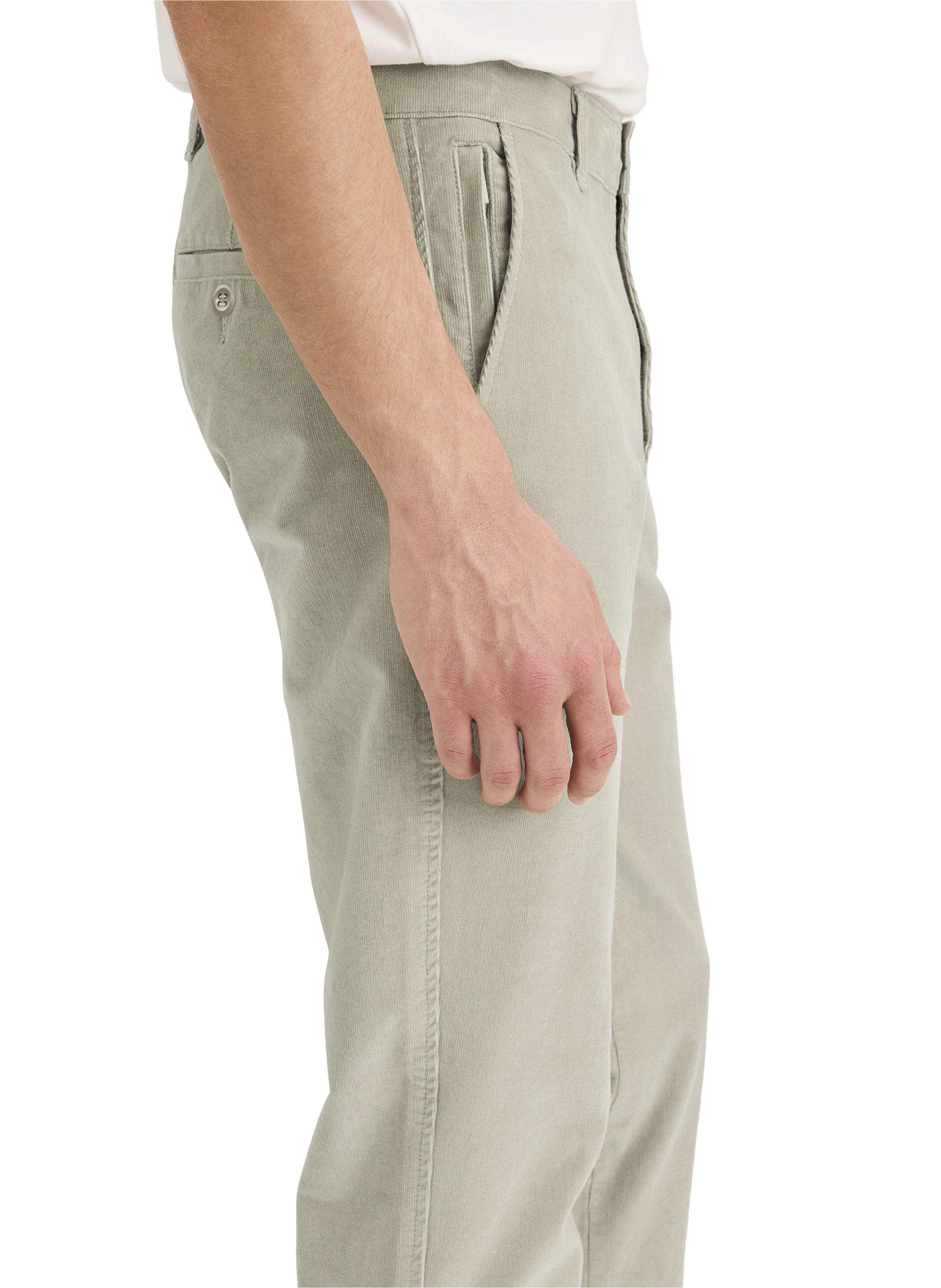 Pantalon droit en coton DOCKERS Beige