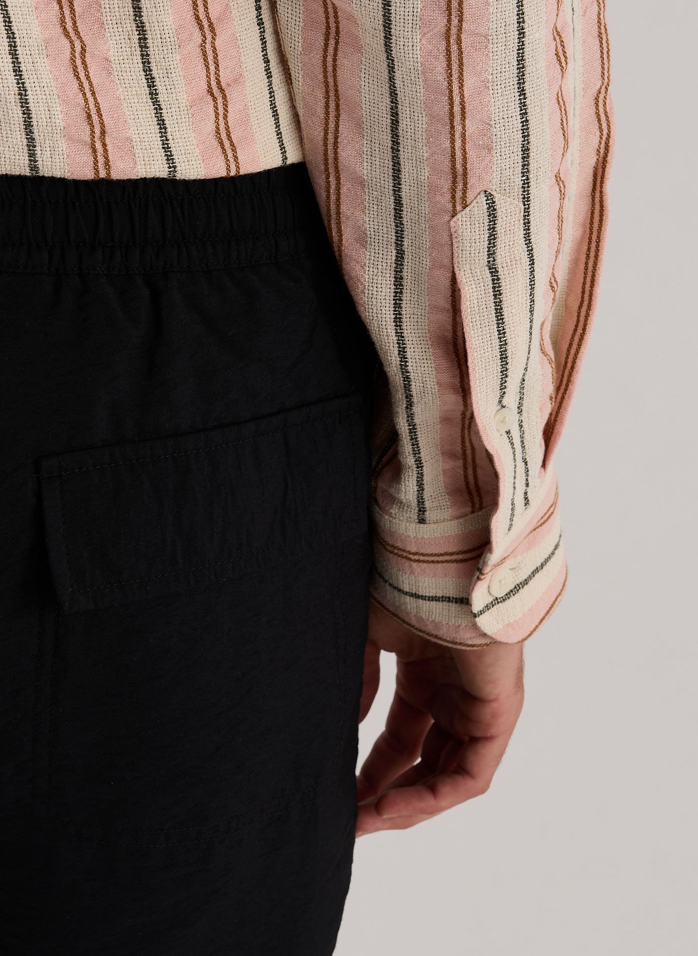 Plain shorts NN.07 Black