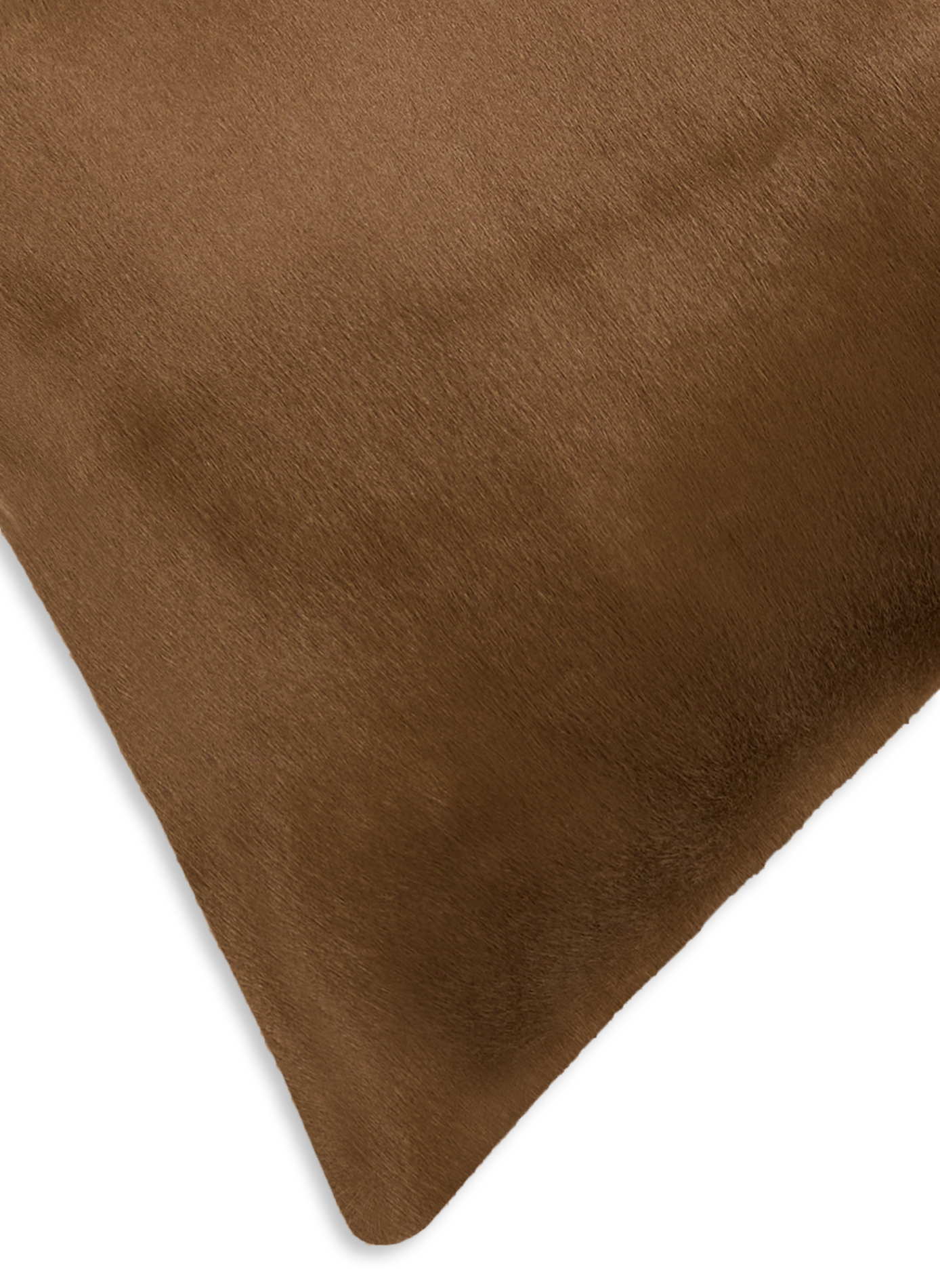 Housse de coussin en vison AU PRINTEMPS PARIS Kaki