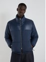 Quilted high-neck jacket | Blue by REPLAY REPLAY Quilted high-neck jacket | Blue