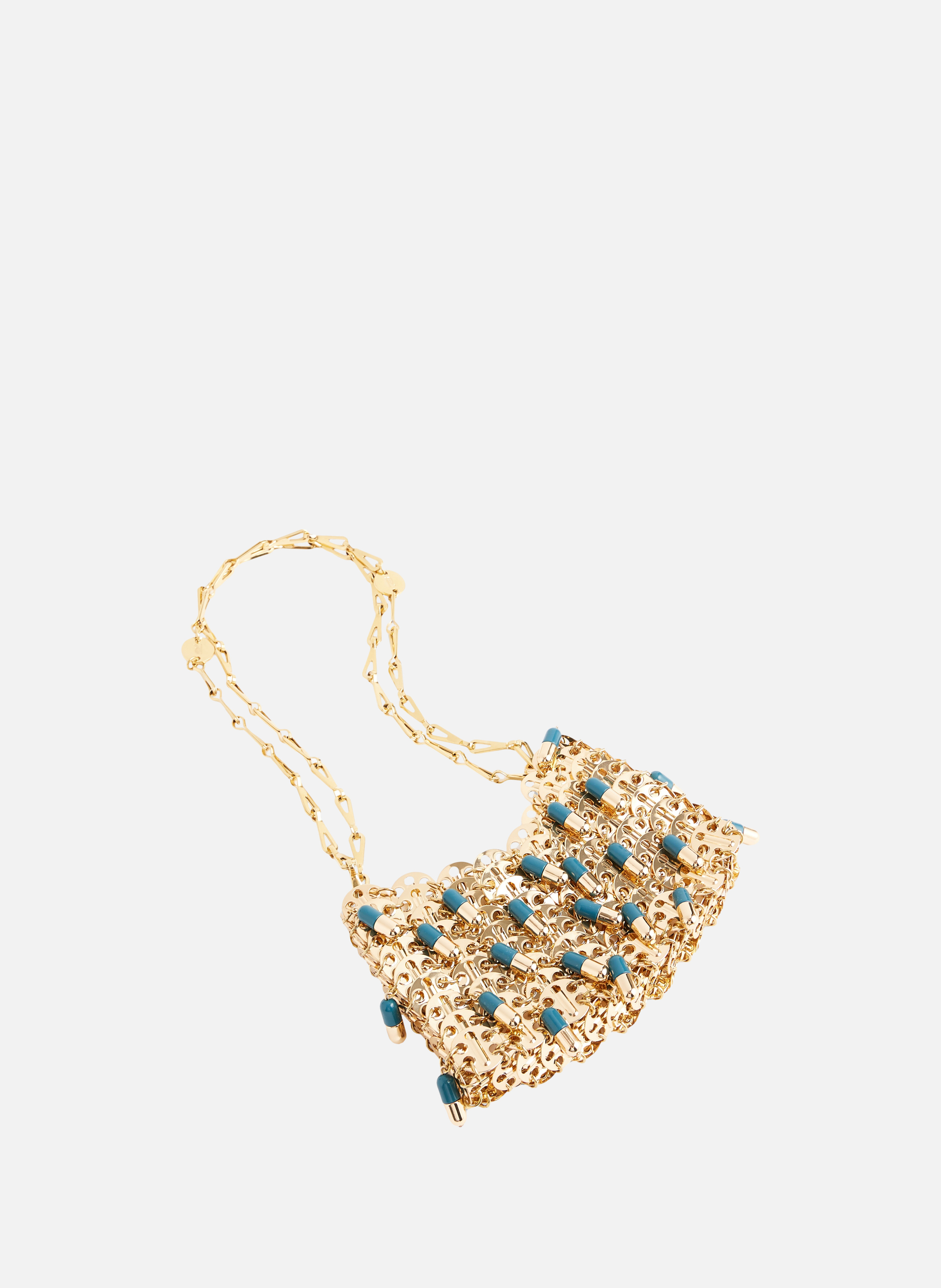 Sac nano 1969 pills RABANNE Doré