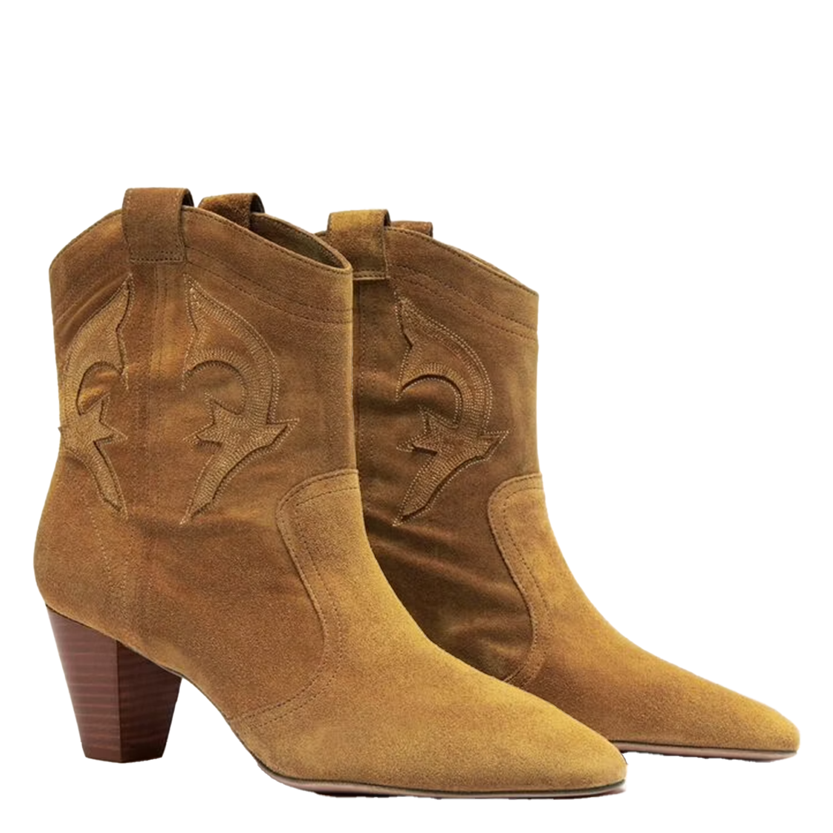 Bottines en cuir casey BA&SH Marron