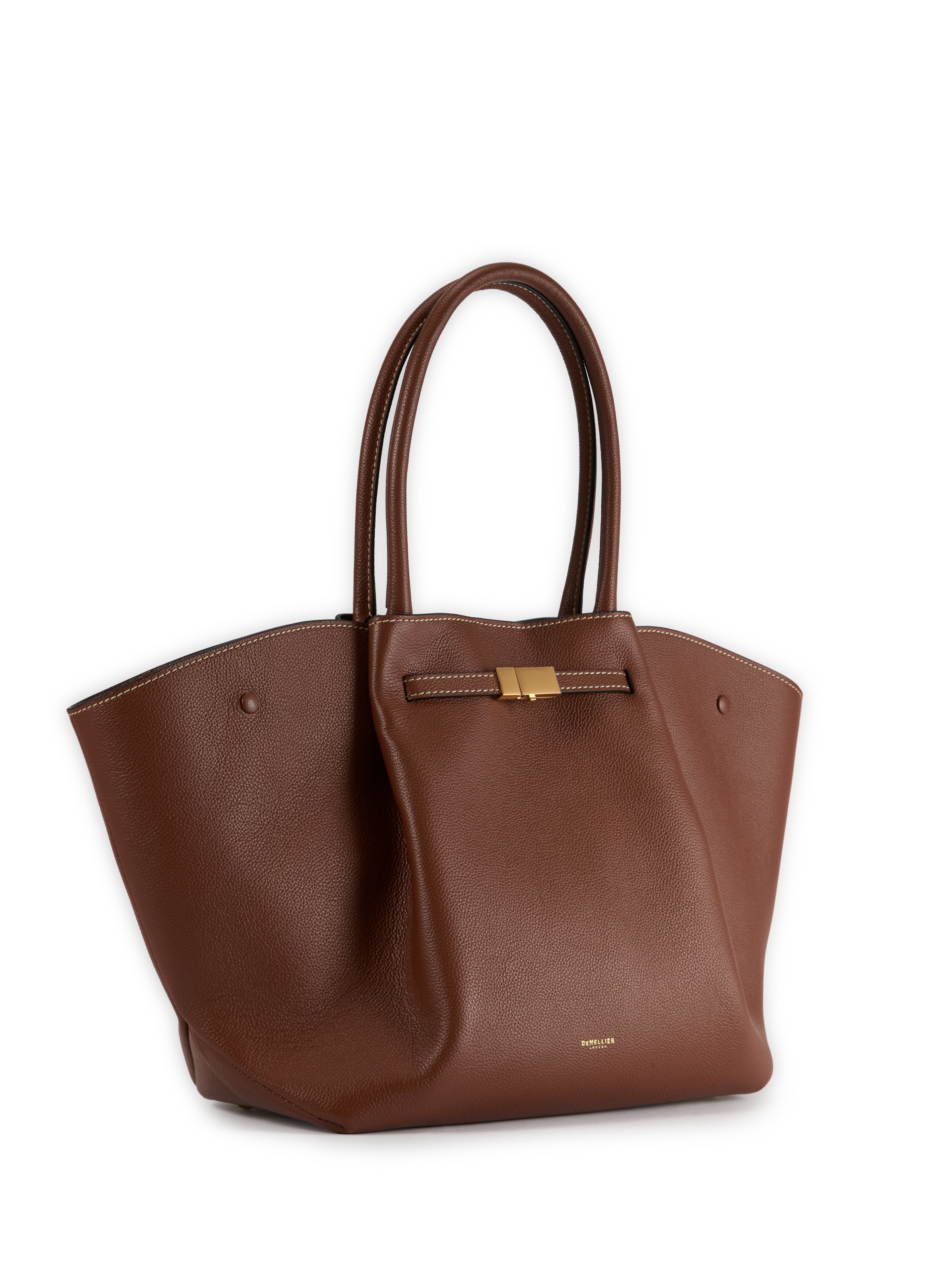 Cleo leather handbag DEMELLIER LONDON Brown
