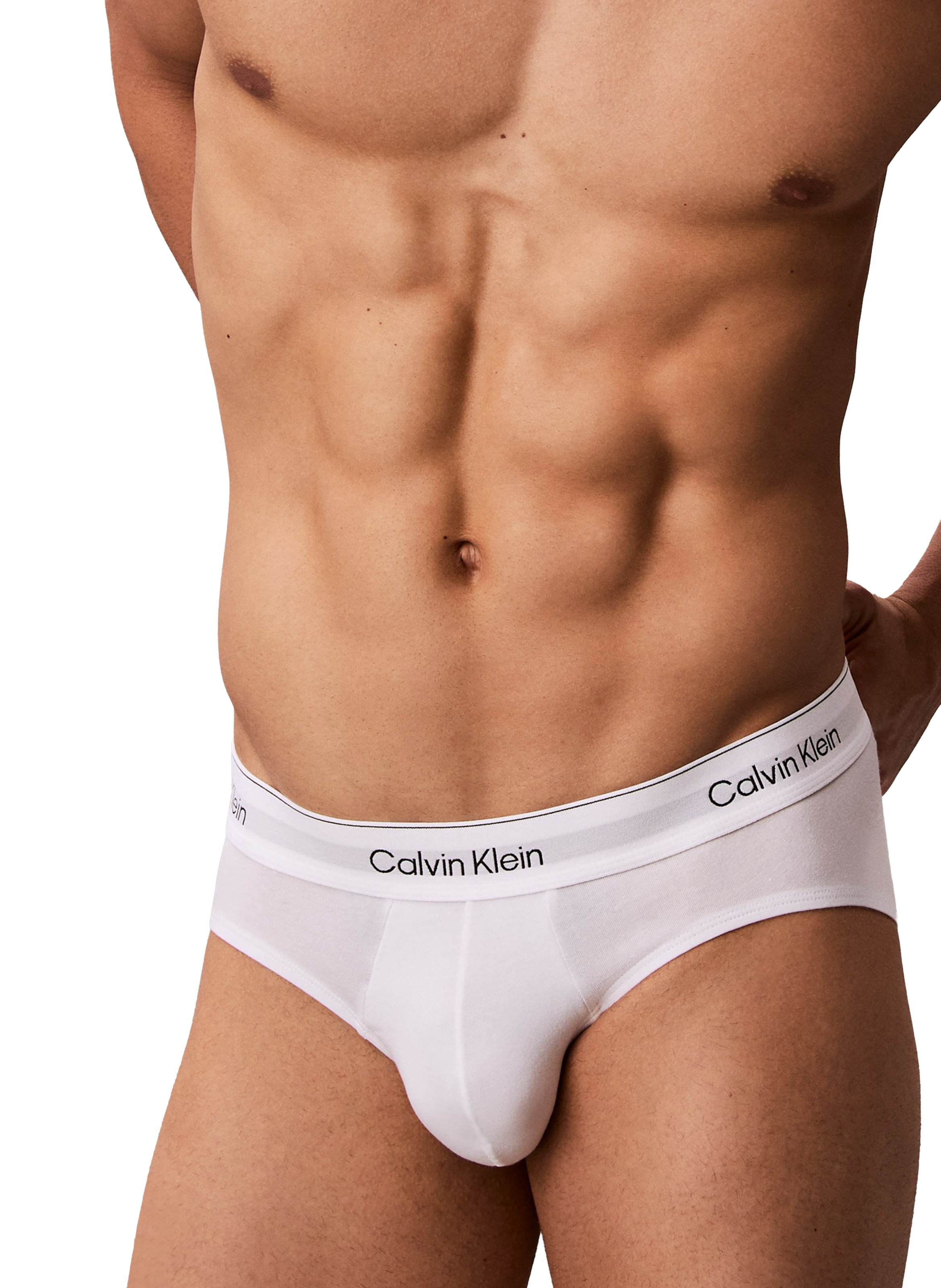Set of three briefs CALVIN KLEIN White