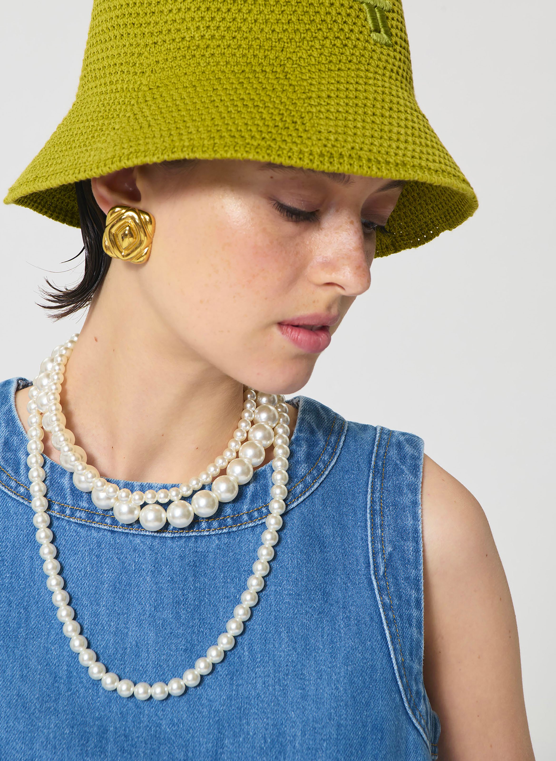 Chapeau chris TARA JARMON Vert