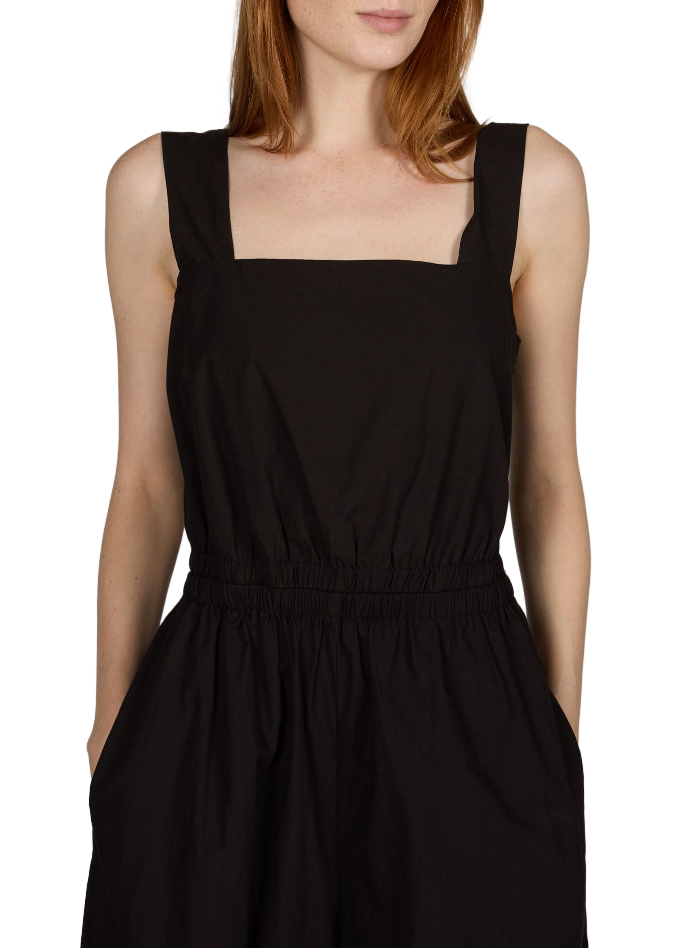 Sylena cotton jumpsuit ARTLOVE Black