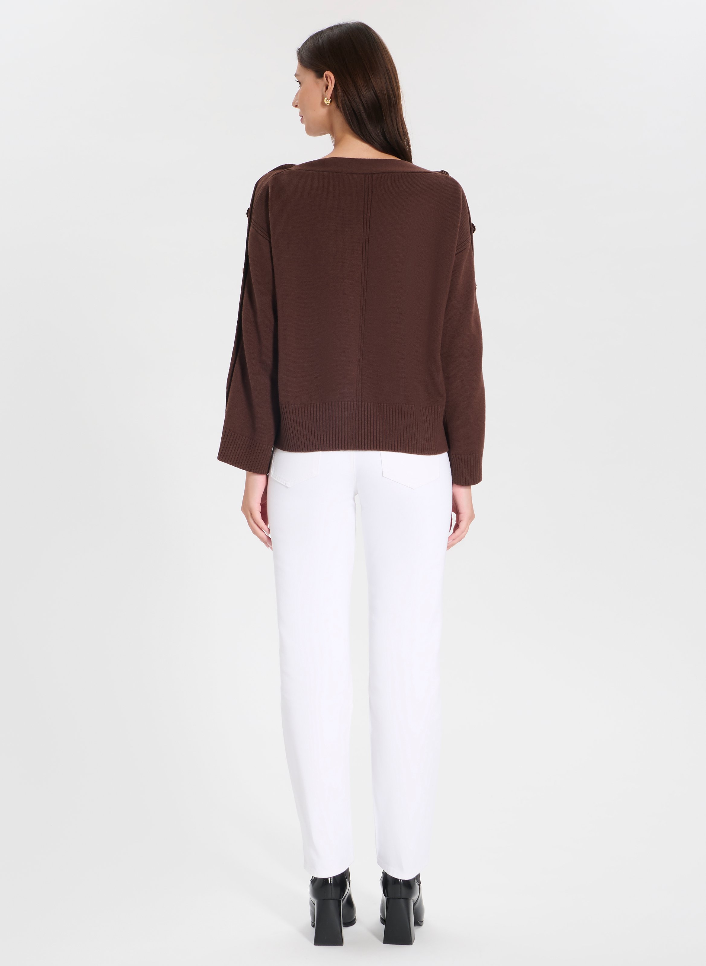 Pull  nili ZAPA Marron