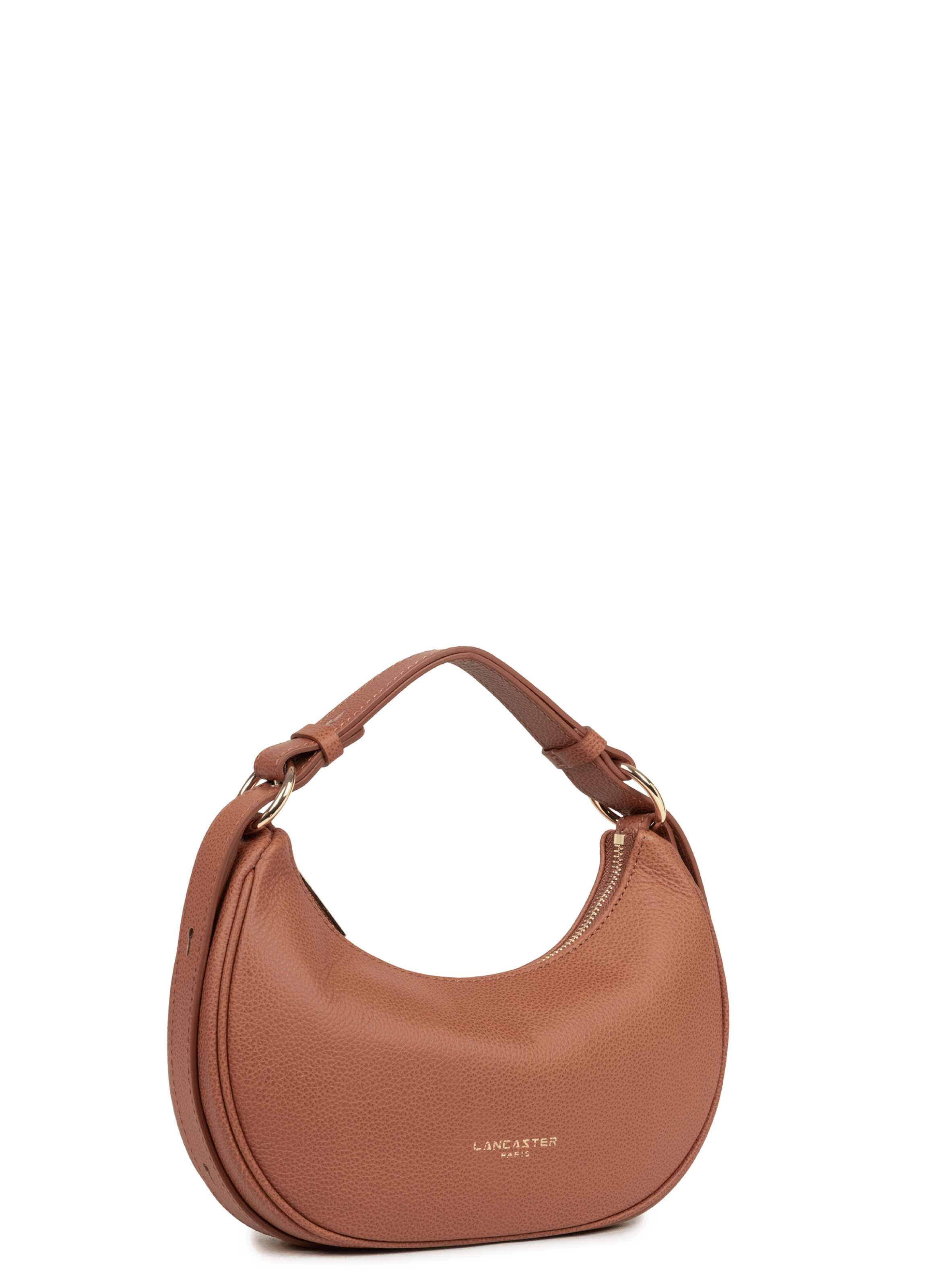 Petit sac besace - milano aria LANCASTER Doré