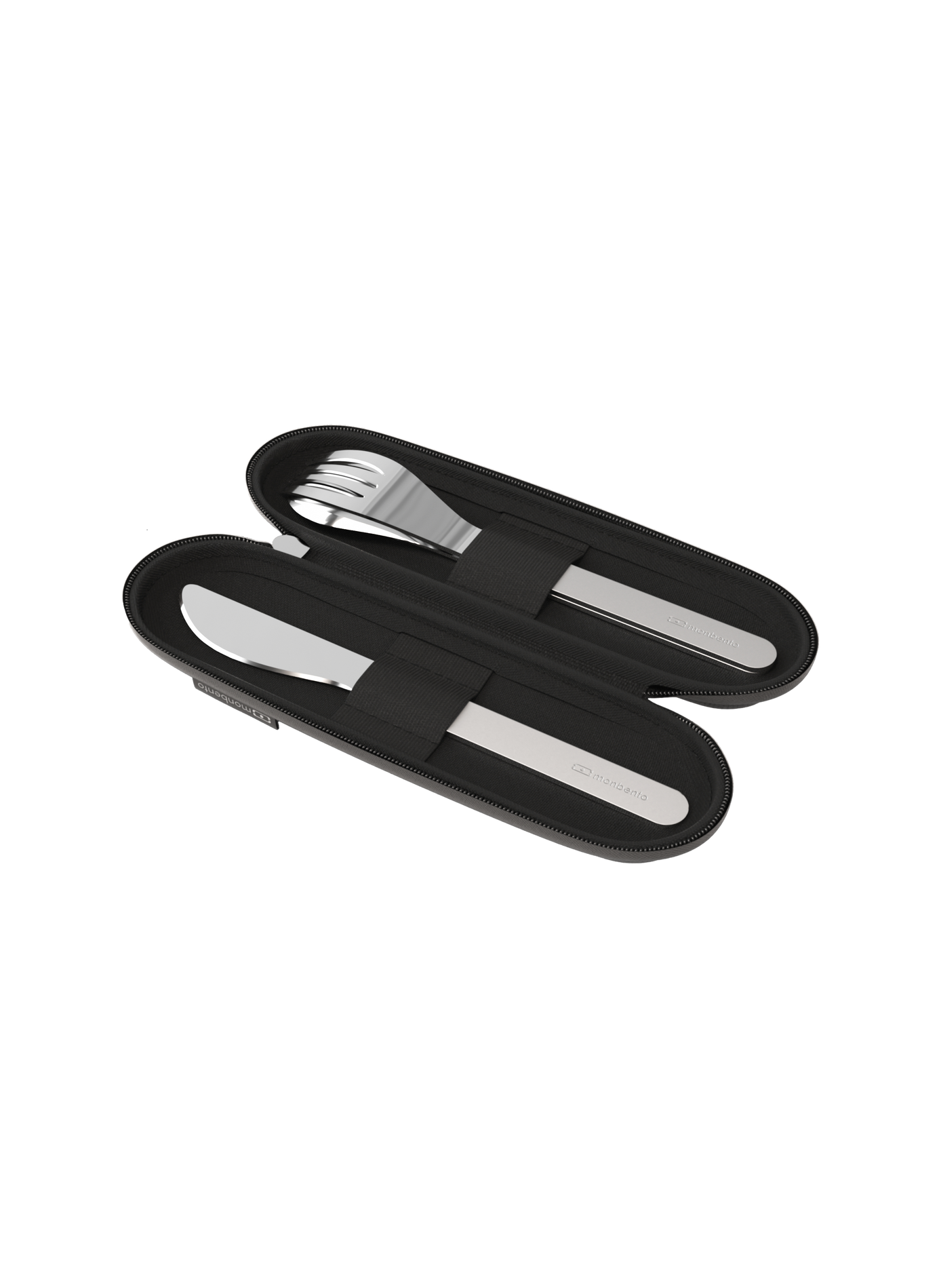Ménagère de 3 couverts Slim Nest MONBENTO Noir