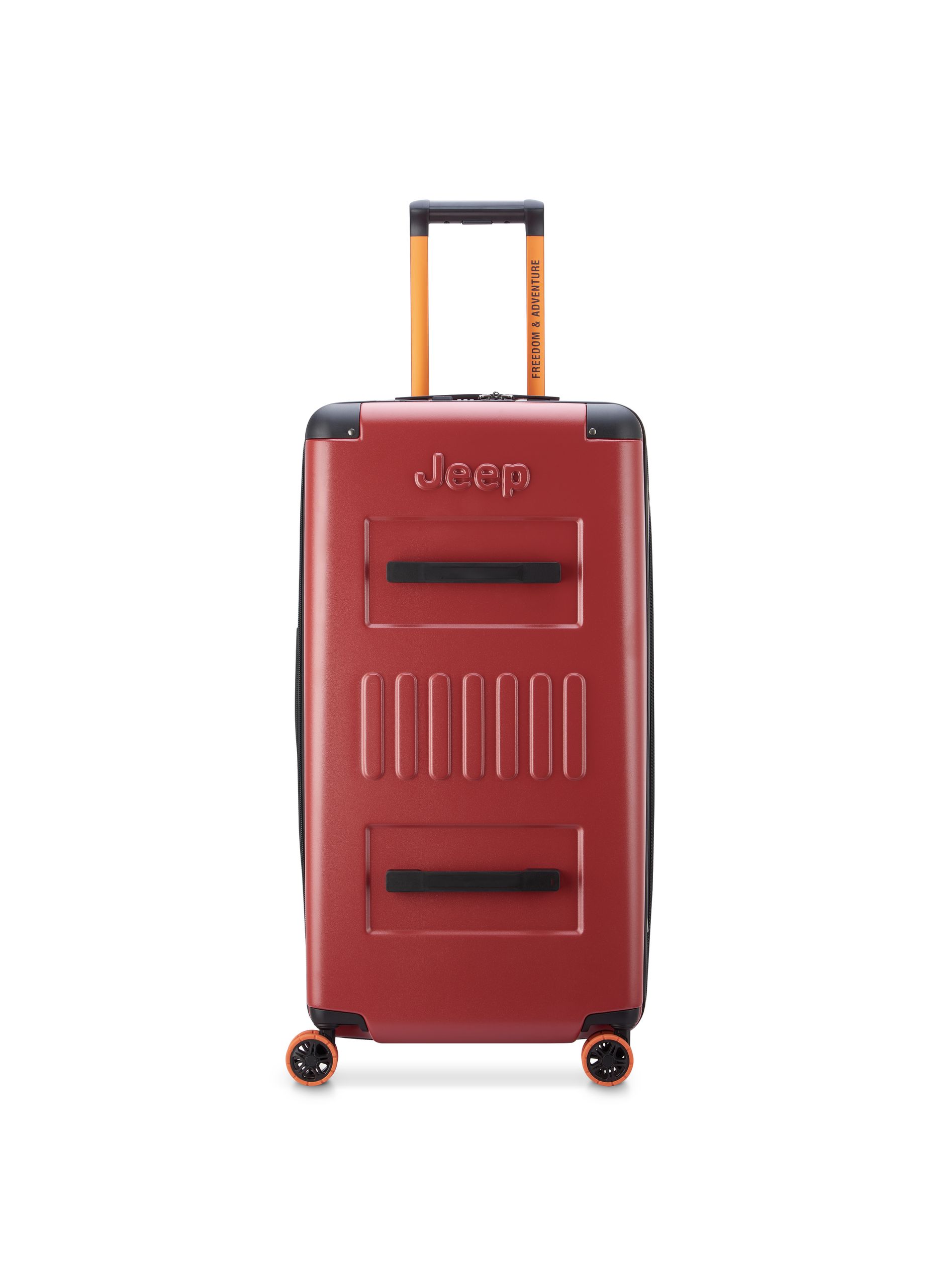 Valise soute rigide taille xxl - jh002b JEEP Rouge