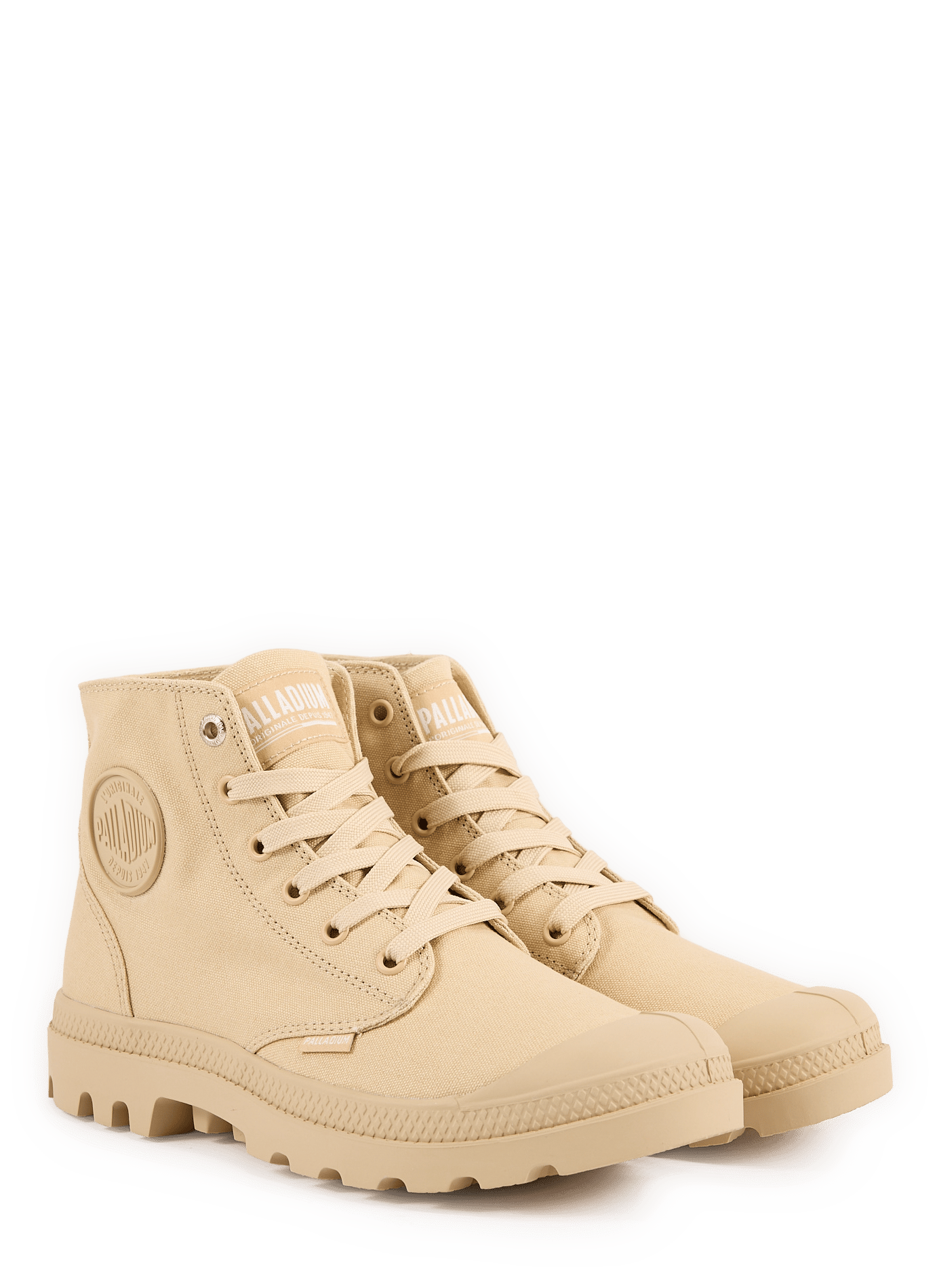 Cotton ankle boots PALLADIUM Beige